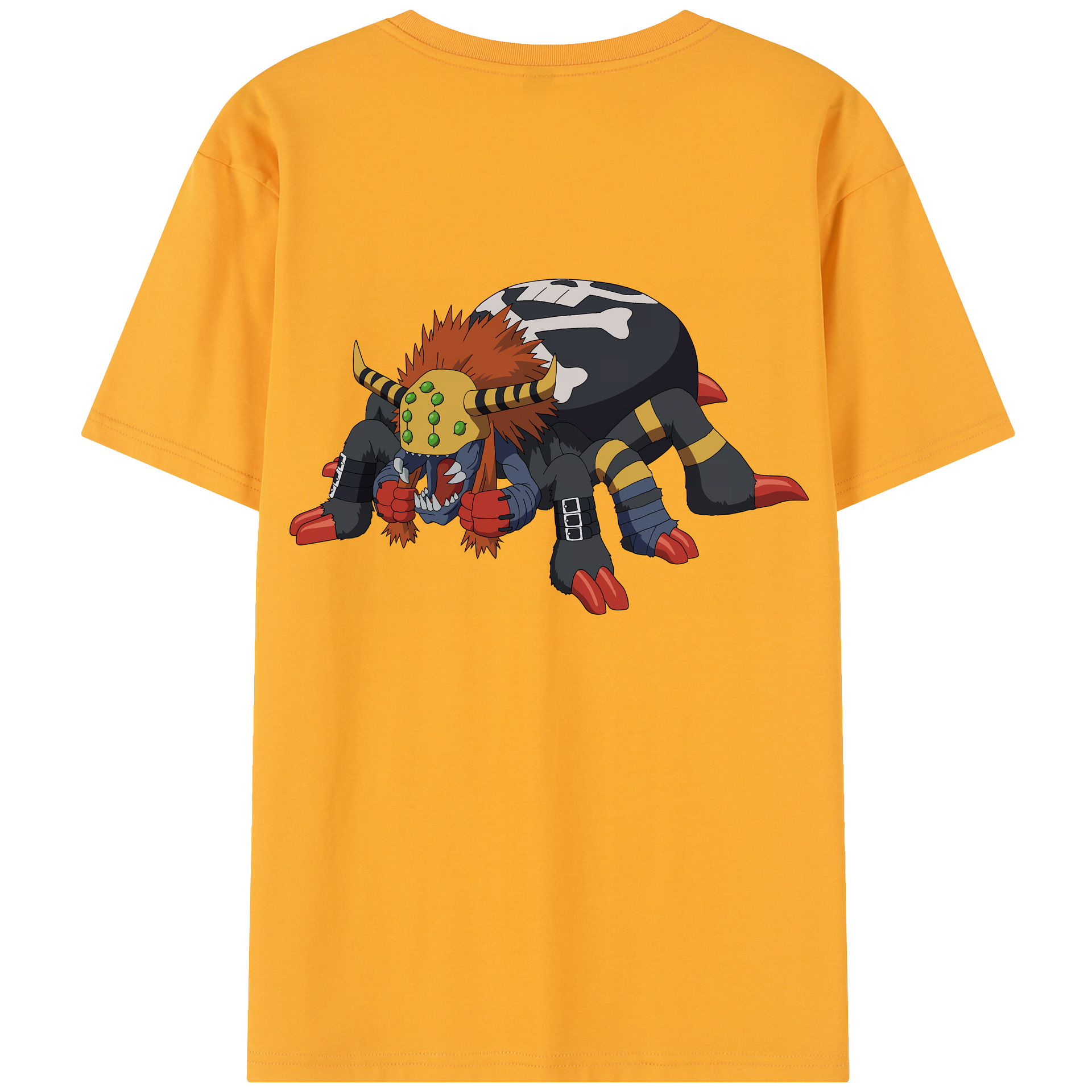 （画像用） Digimon デジタルモンスター/デジモン レディース半袖Tシャツ(バックプリント)