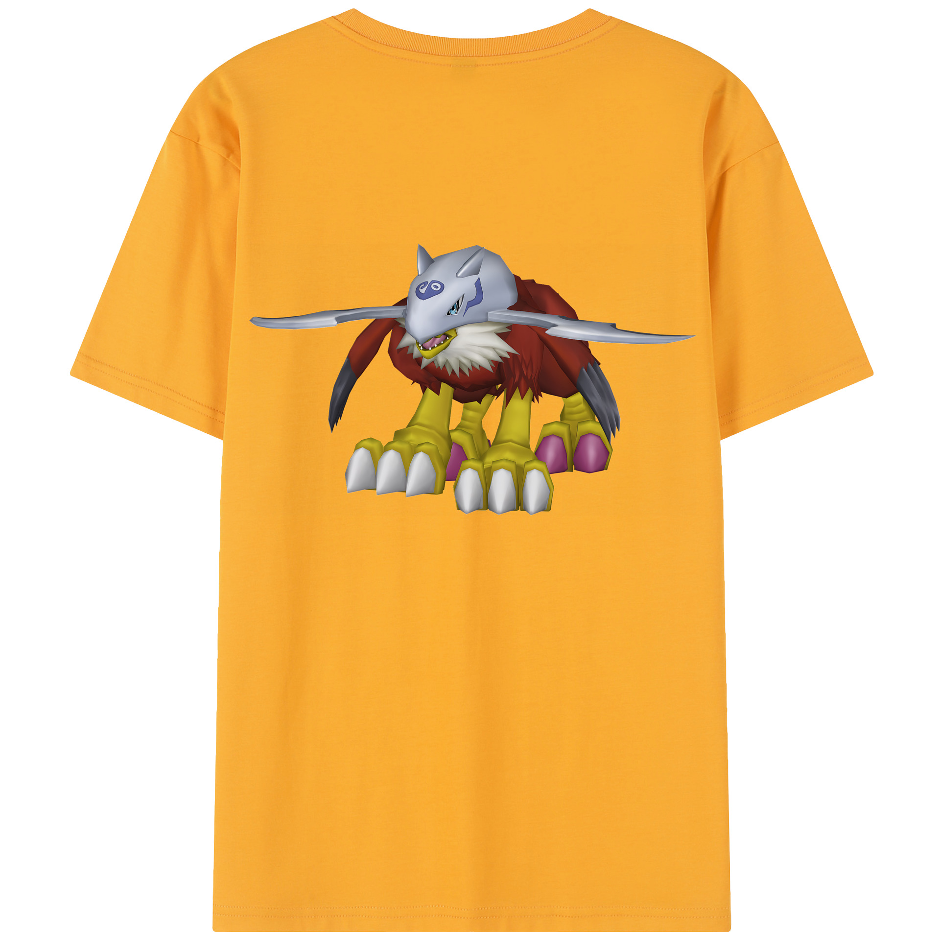 （画像用） Digimon デジタルモンスター/デジモン レディース半袖Tシャツ(バックプリント)