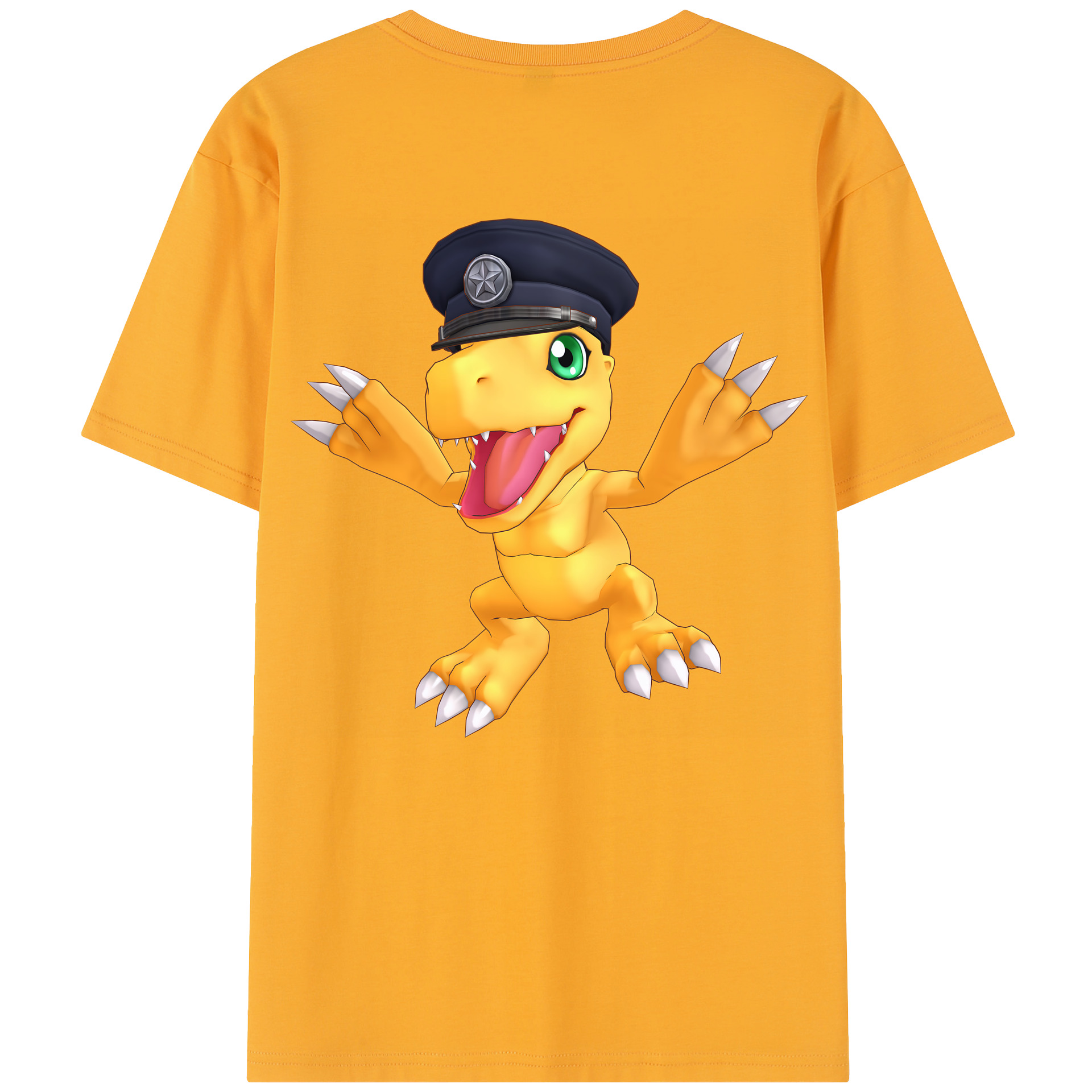 （画像用） Digimon デジタルモンスター/デジモン レディース半袖Tシャツ(バックプリント)