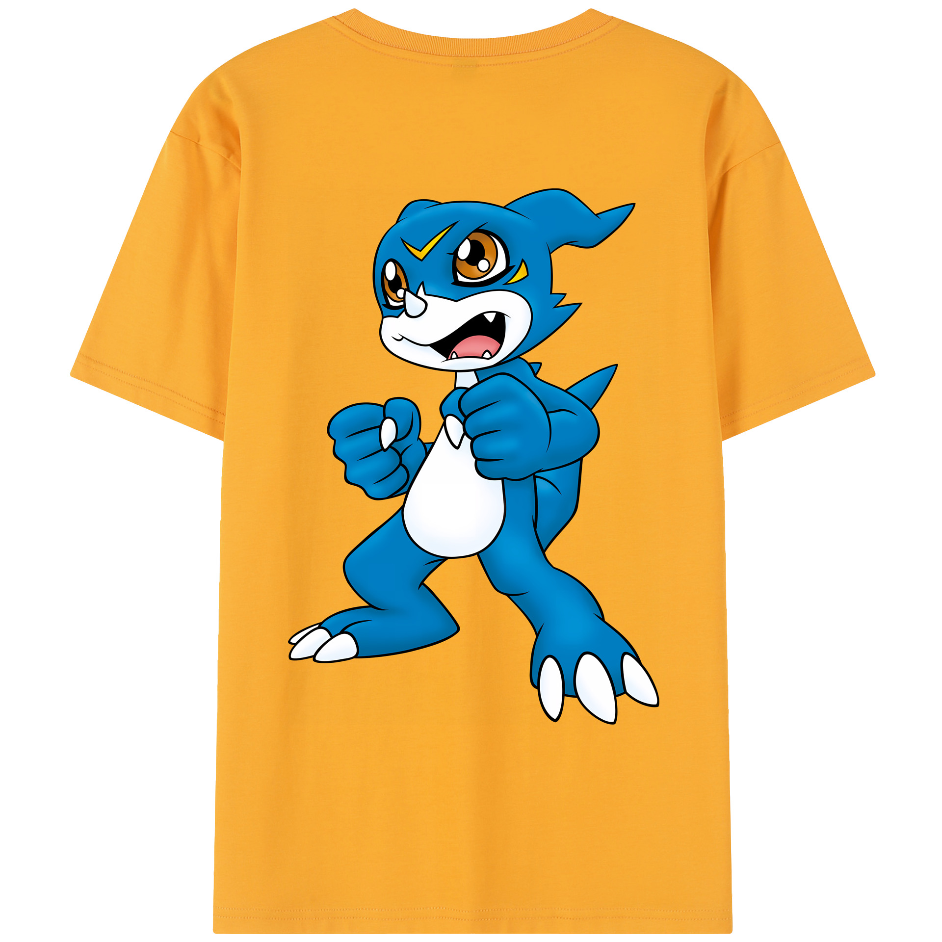 （画像用） Digimon デジタルモンスター/デジモン レディース半袖Tシャツ(バックプリント)