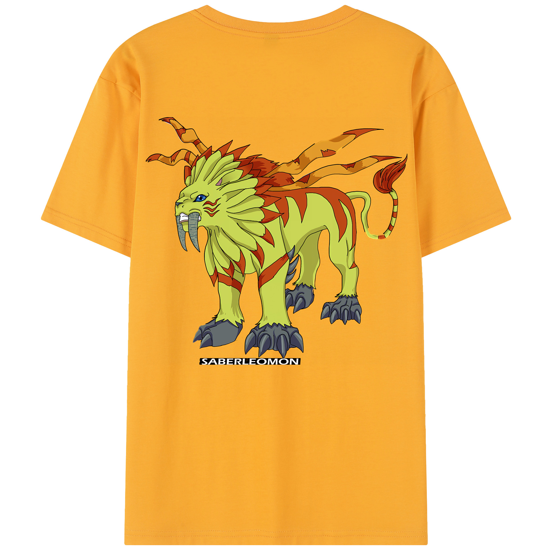 （画像用） Digimon デジタルモンスター/デジモン レディース半袖Tシャツ(バックプリント)