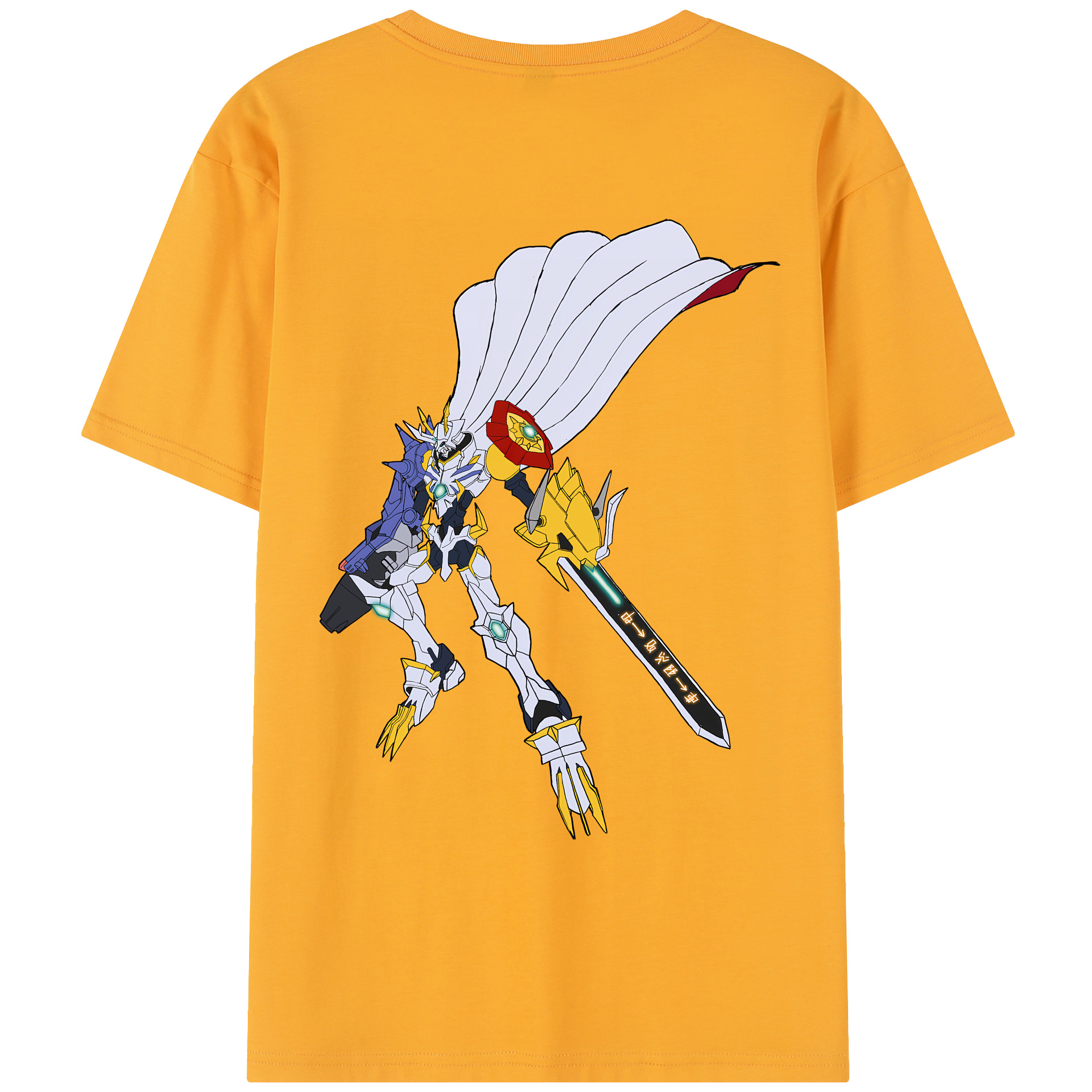 （画像用） Digimon デジタルモンスター/デジモン レディース半袖Tシャツ(バックプリント)