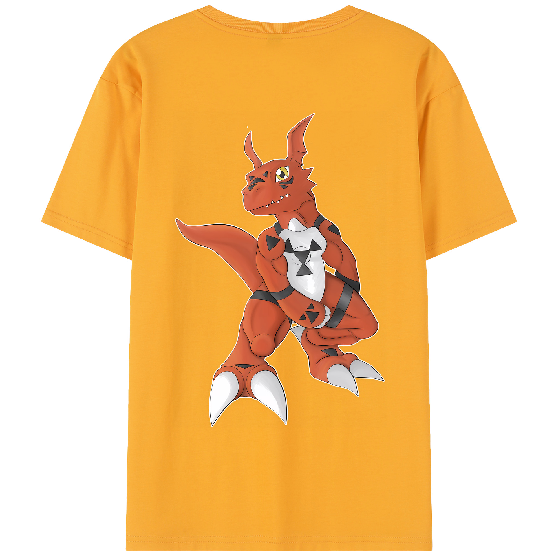 （画像用） Digimon デジタルモンスター/デジモン レディース半袖Tシャツ(バックプリント)