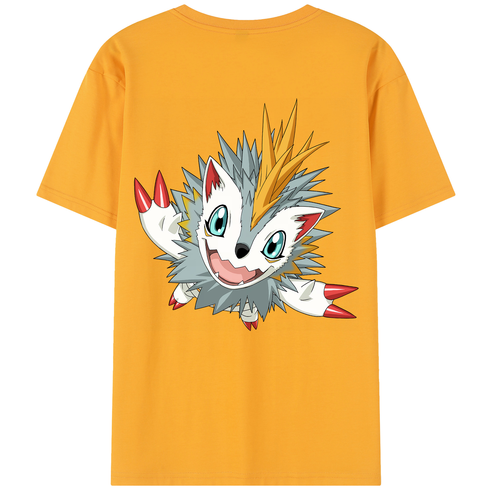 （画像用） Digimon デジタルモンスター/デジモン レディース半袖Tシャツ(バックプリント)