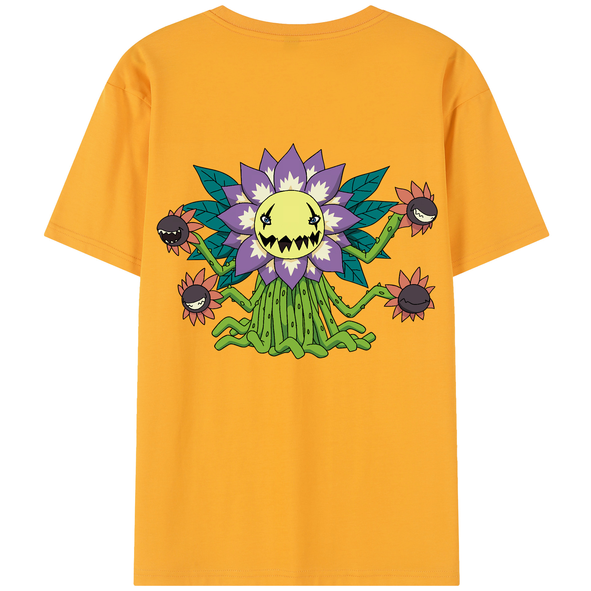 （画像用） Digimon デジタルモンスター/デジモン レディース半袖Tシャツ(バックプリント)