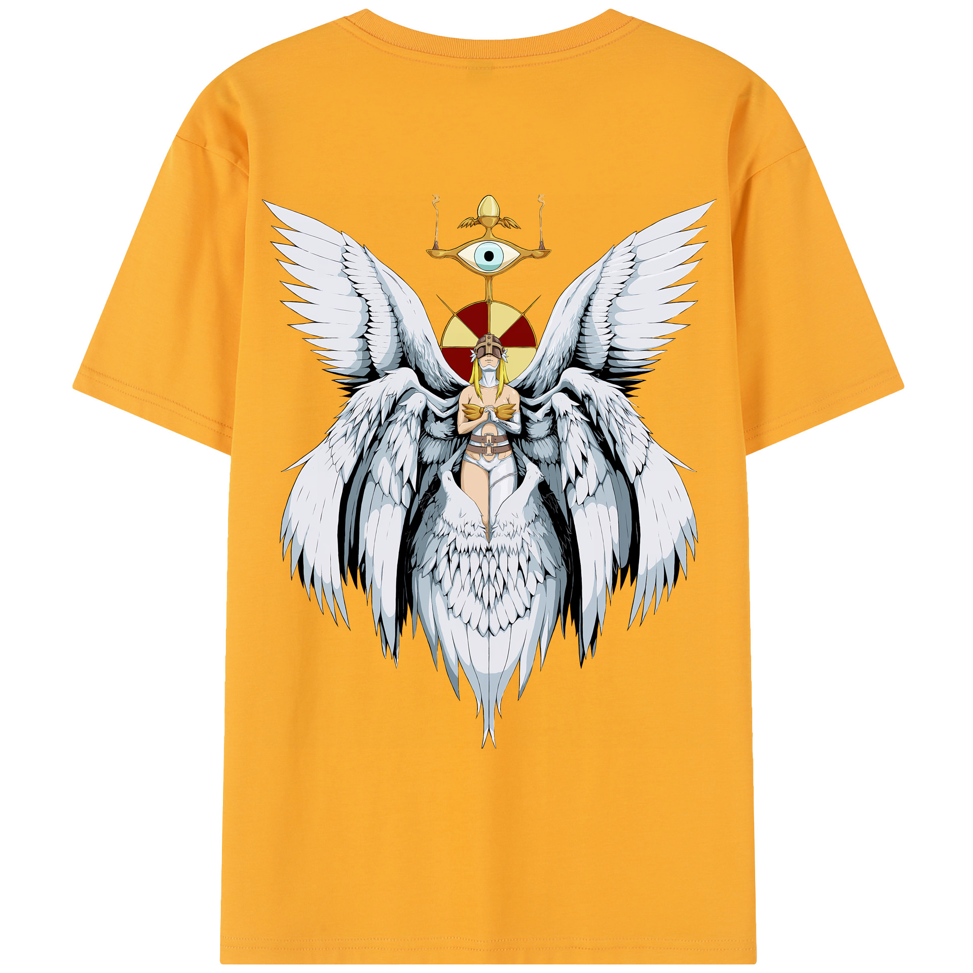 （画像用） Digimon デジタルモンスター/デジモン レディース半袖Tシャツ(バックプリント)