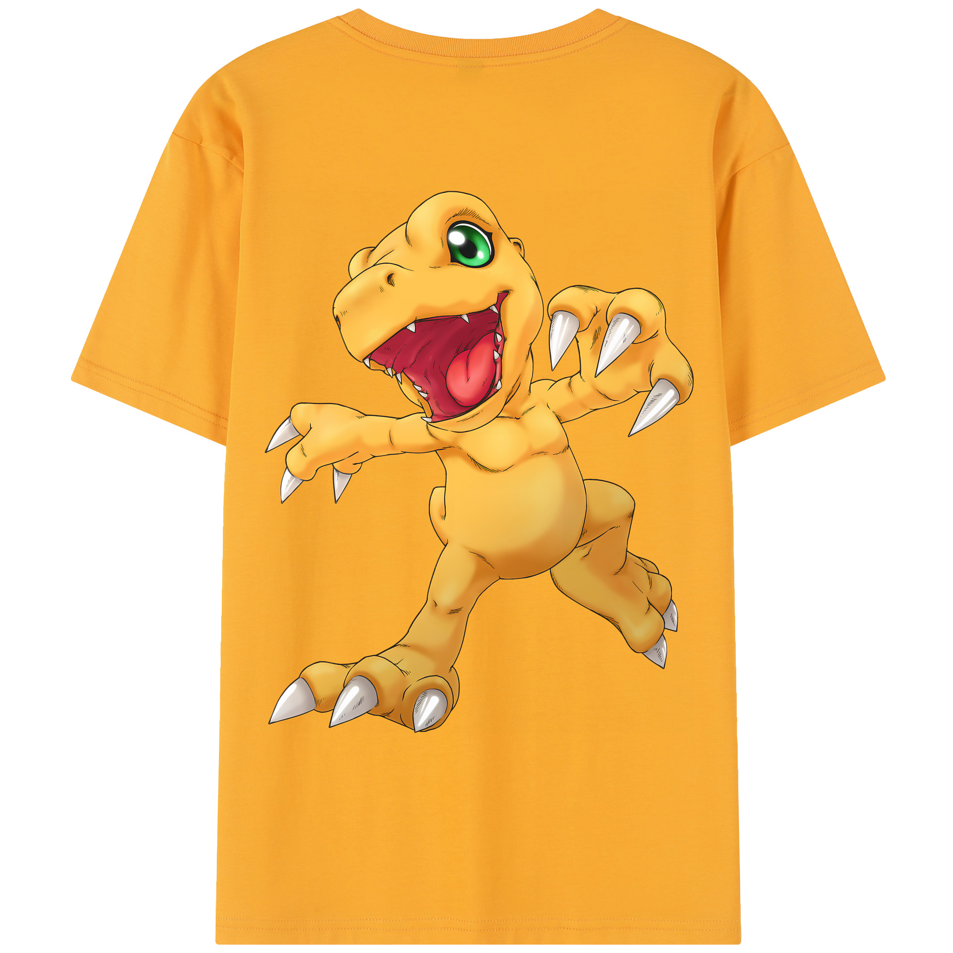 （画像用） Digimon デジタルモンスター/デジモン レディース半袖Tシャツ(バックプリント)
