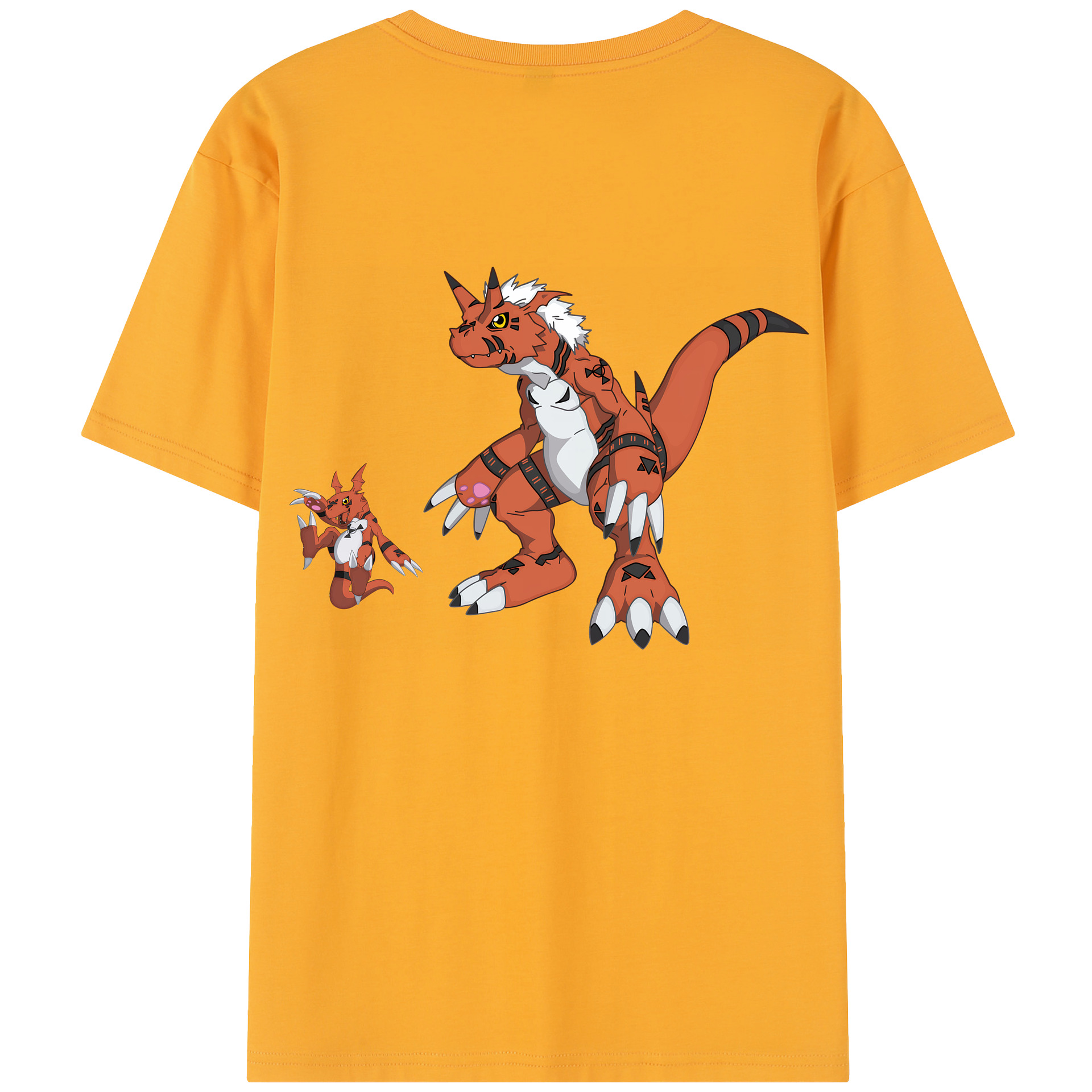 （画像用） Digimon デジタルモンスター/デジモン レディース半袖Tシャツ(バックプリント)