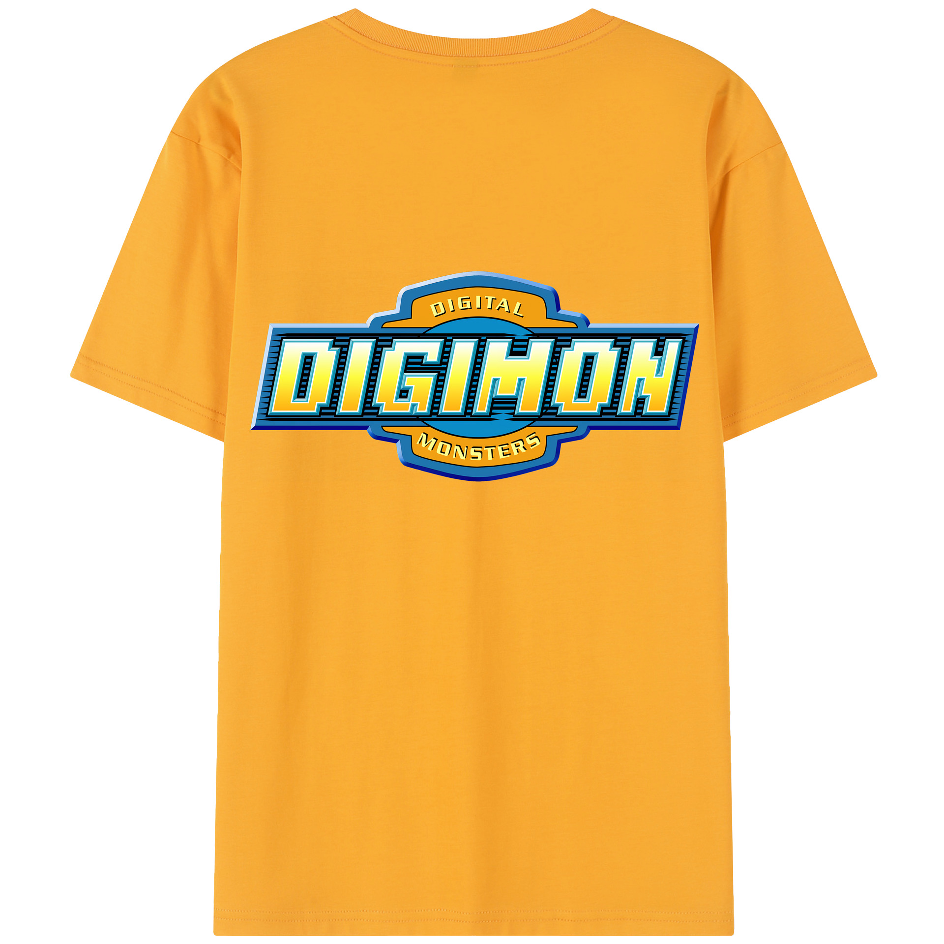 （画像用） Digimon デジタルモンスター/デジモン レディース半袖Tシャツ(バックプリント)