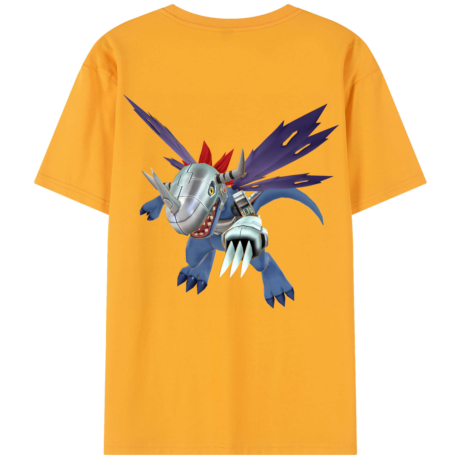 （画像用） Digimon デジタルモンスター/デジモン レディース半袖Tシャツ(バックプリント)