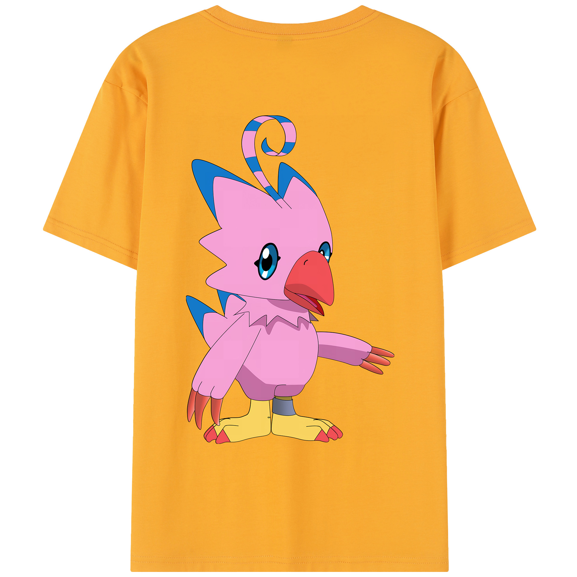 （画像用） Digimon デジタルモンスター/デジモン レディース半袖Tシャツ(バックプリント)