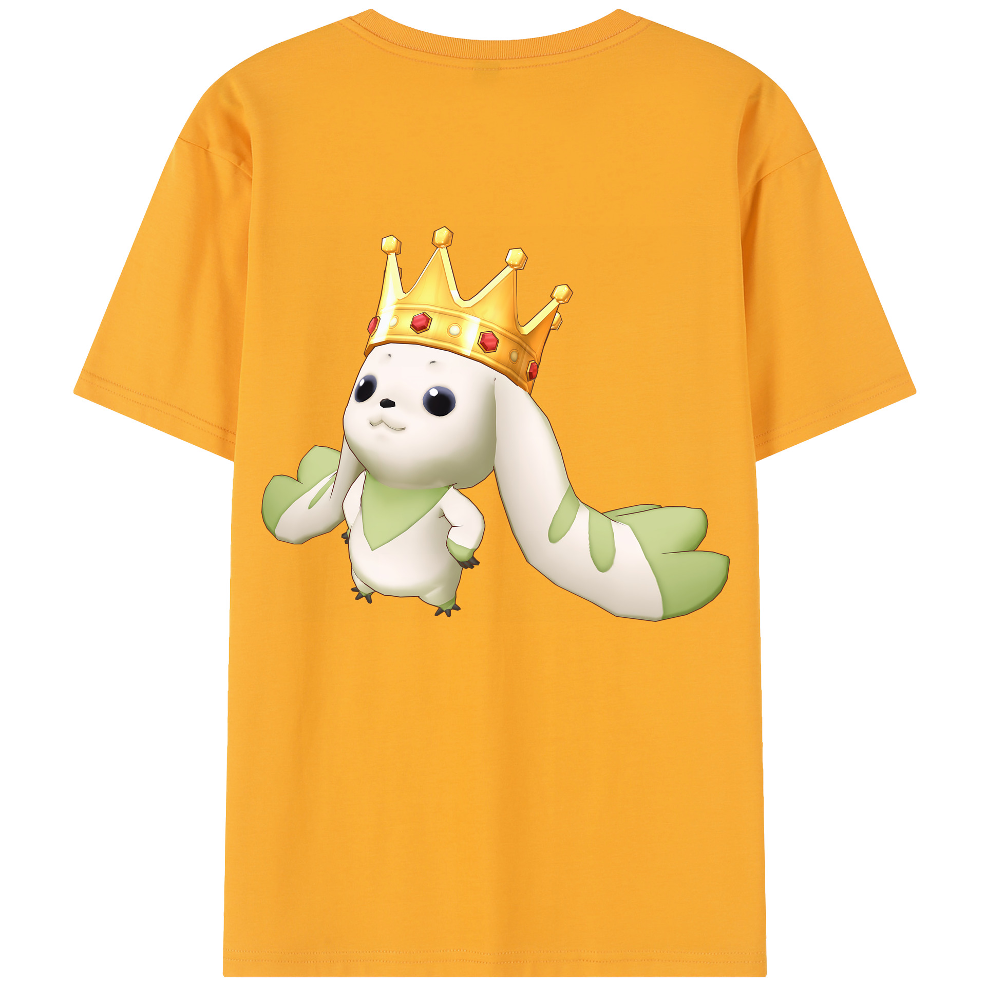 （画像用） Digimon デジタルモンスター/デジモン レディース半袖Tシャツ(バックプリント)