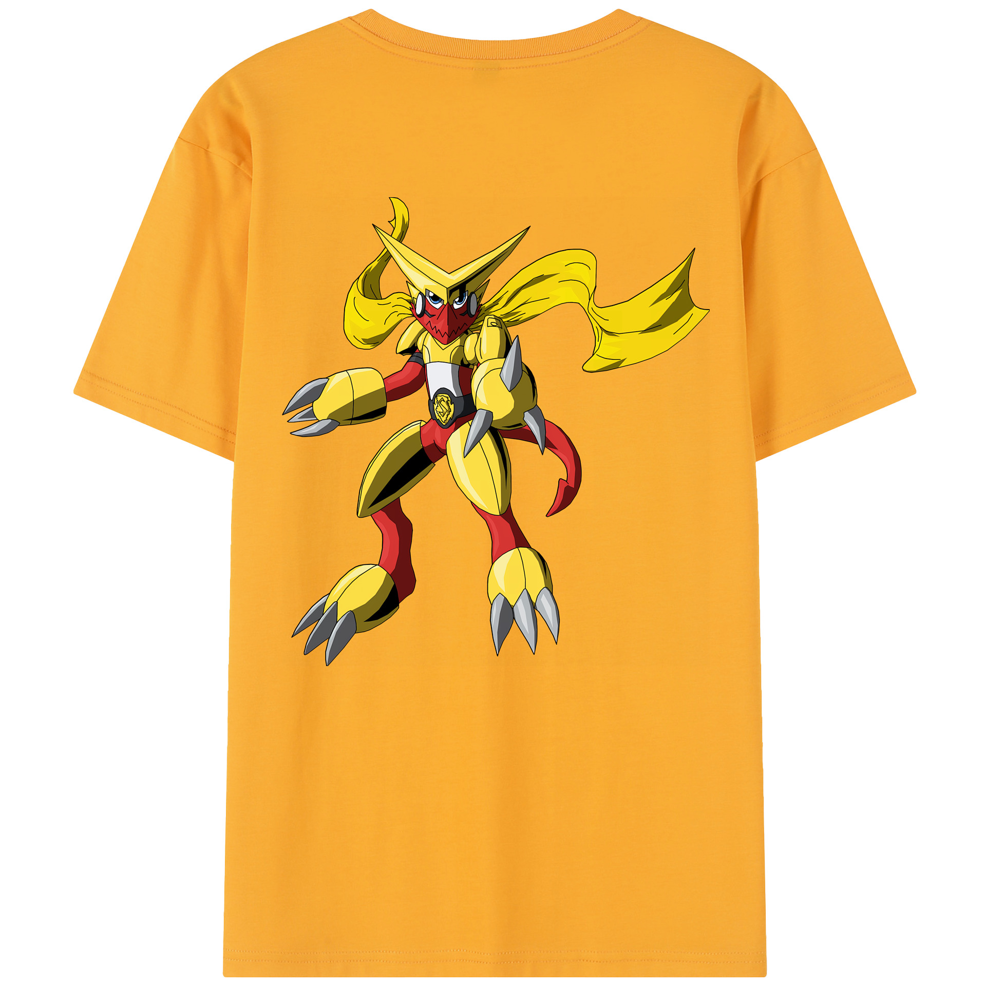 （画像用） Digimon デジタルモンスター/デジモン レディース半袖Tシャツ(バックプリント)