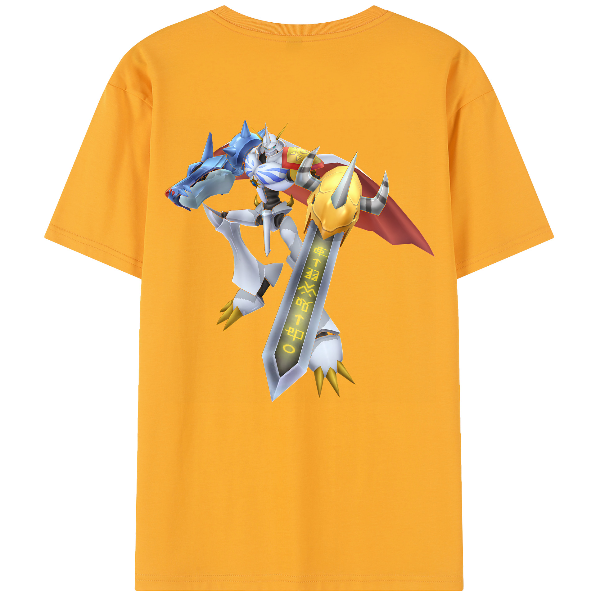 （画像用） Digimon デジタルモンスター/デジモン レディース半袖Tシャツ(バックプリント)