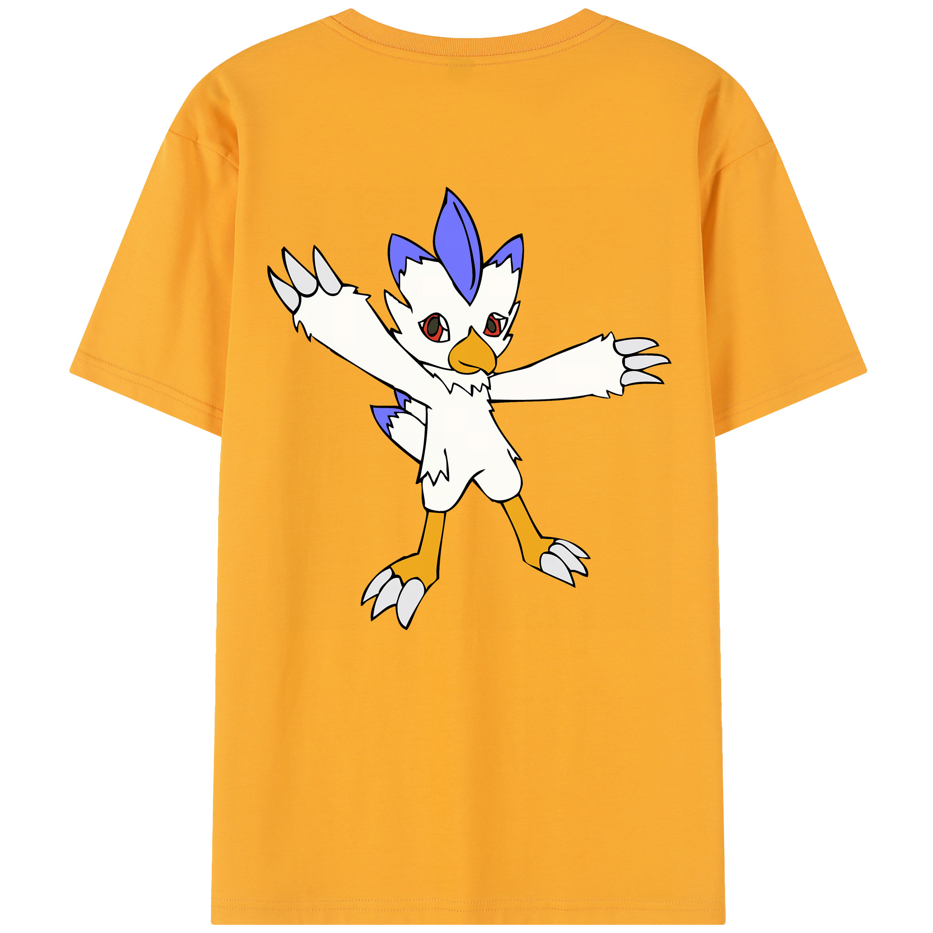 （画像用） Digimon デジタルモンスター/デジモン レディース半袖Tシャツ(バックプリント)