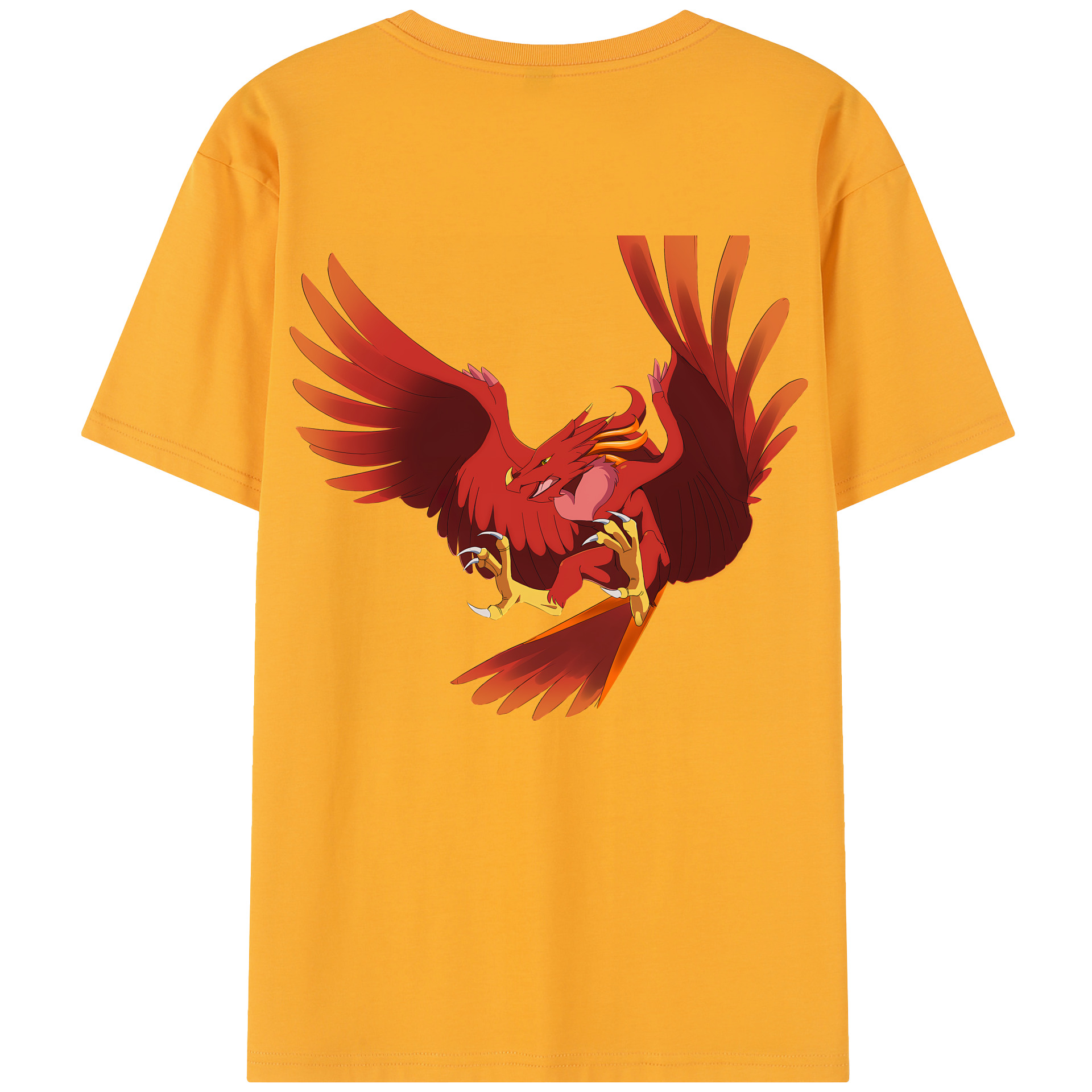 （画像用） Digimon デジタルモンスター/デジモン レディース半袖Tシャツ(バックプリント)