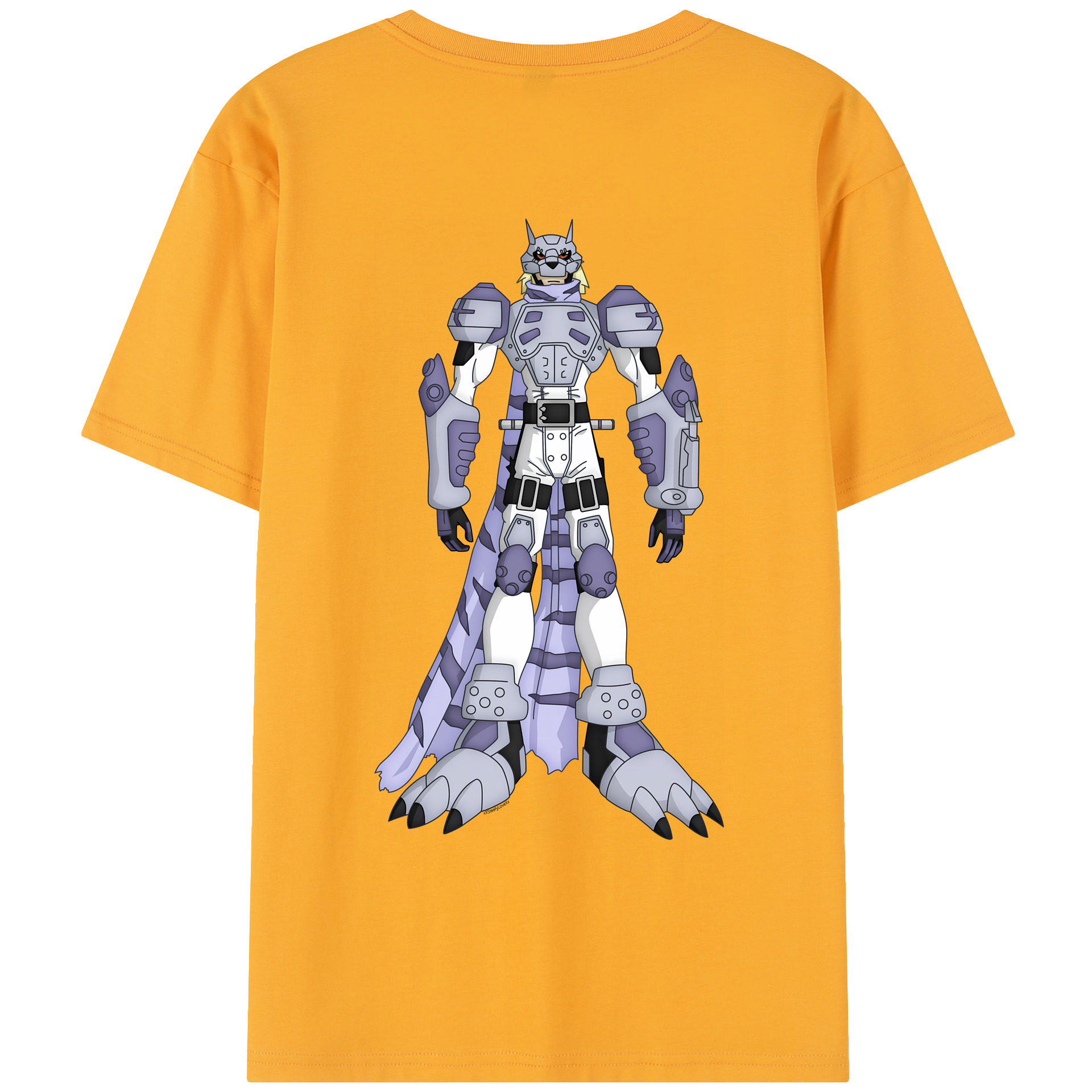 （画像用） Digimon デジタルモンスター/デジモン レディース半袖Tシャツ(バックプリント)