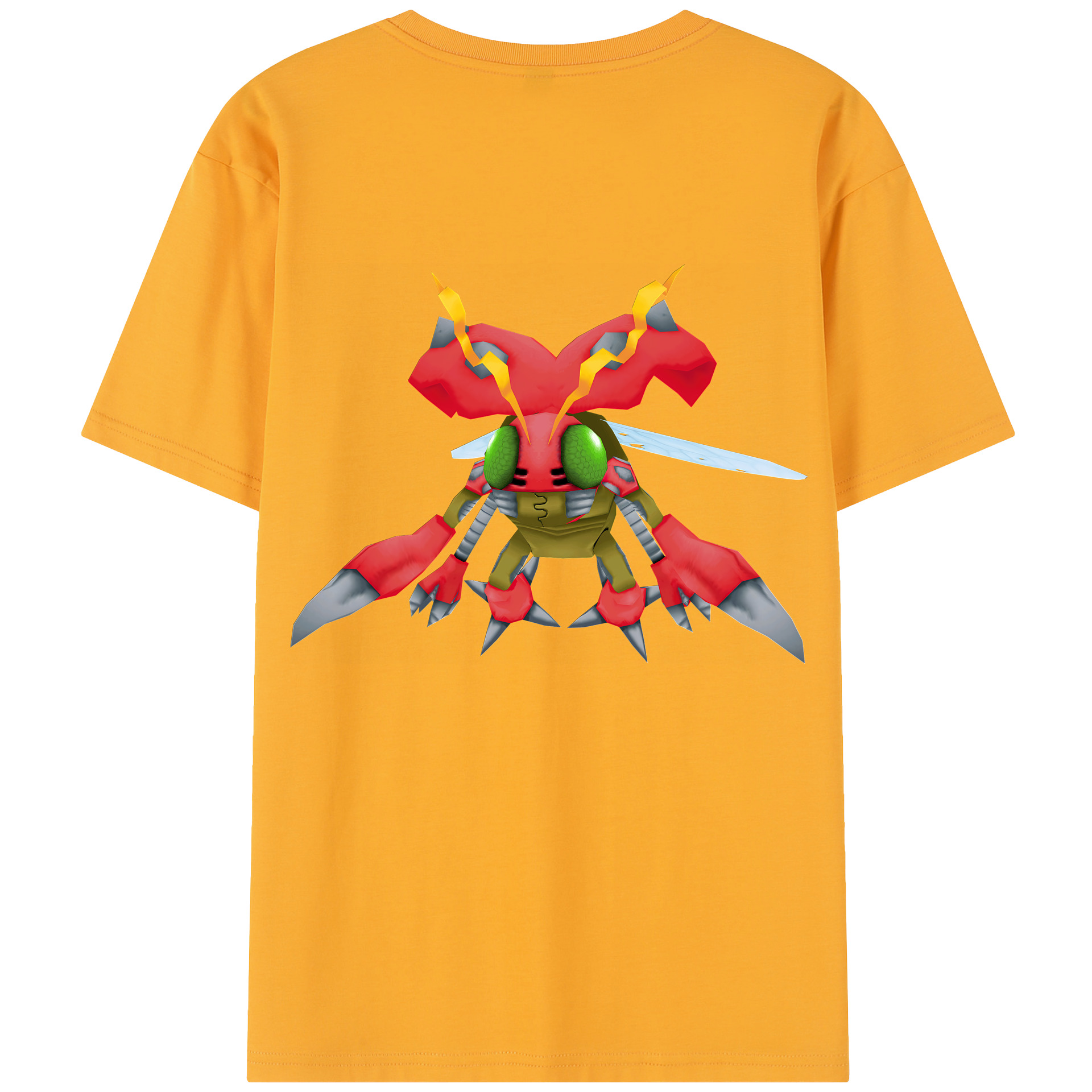 （画像用） Digimon デジタルモンスター/デジモン レディース半袖Tシャツ(バックプリント)