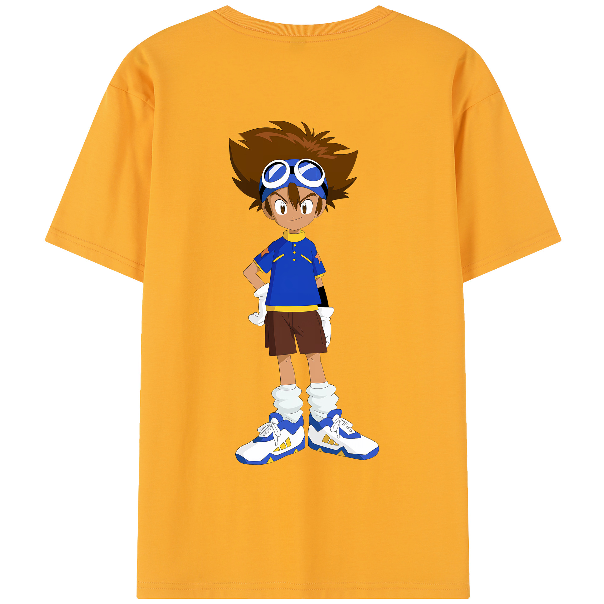（画像用） Digimon デジタルモンスター/デジモン レディース半袖Tシャツ(バックプリント)