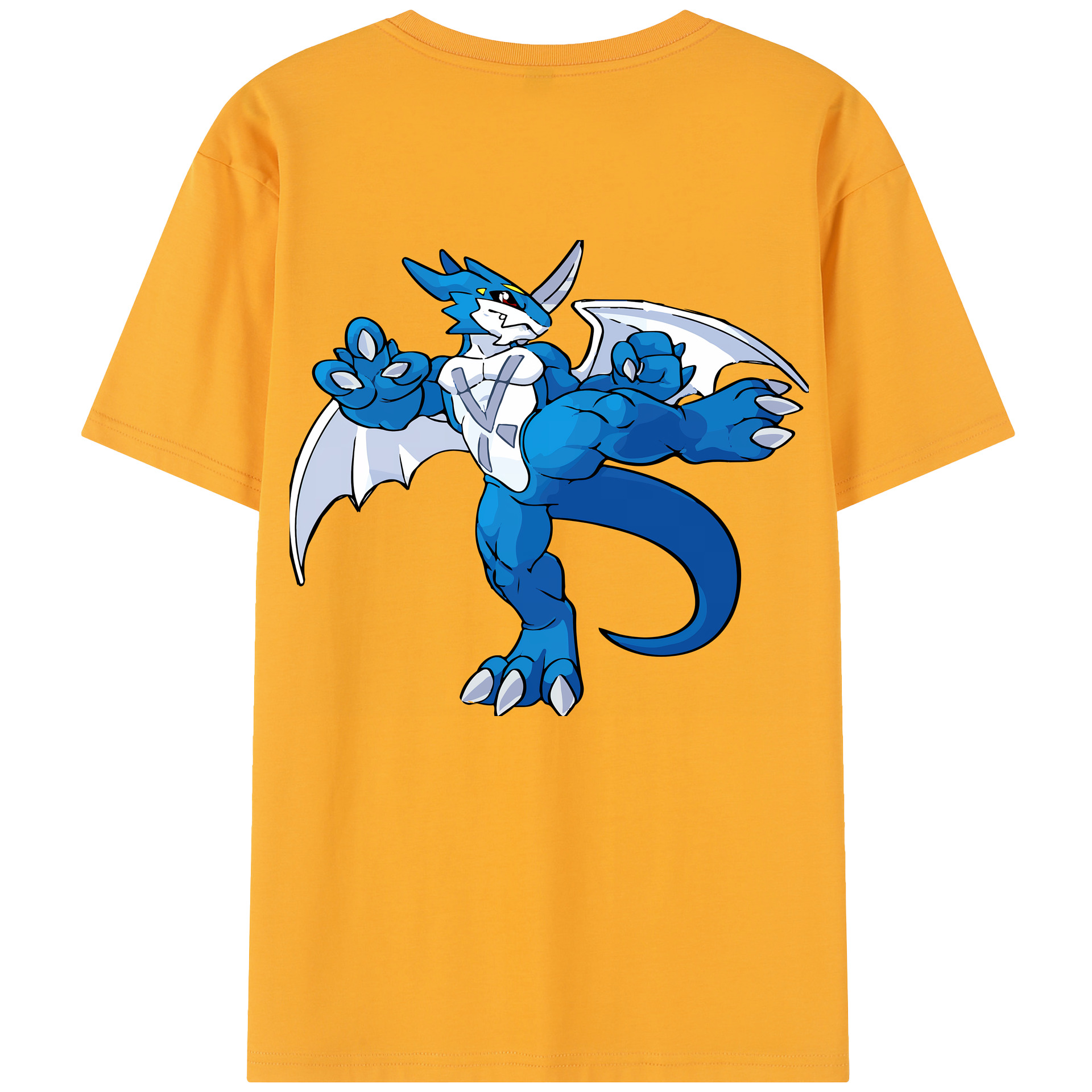 （画像用） Digimon デジタルモンスター/デジモン レディース半袖Tシャツ(バックプリント)