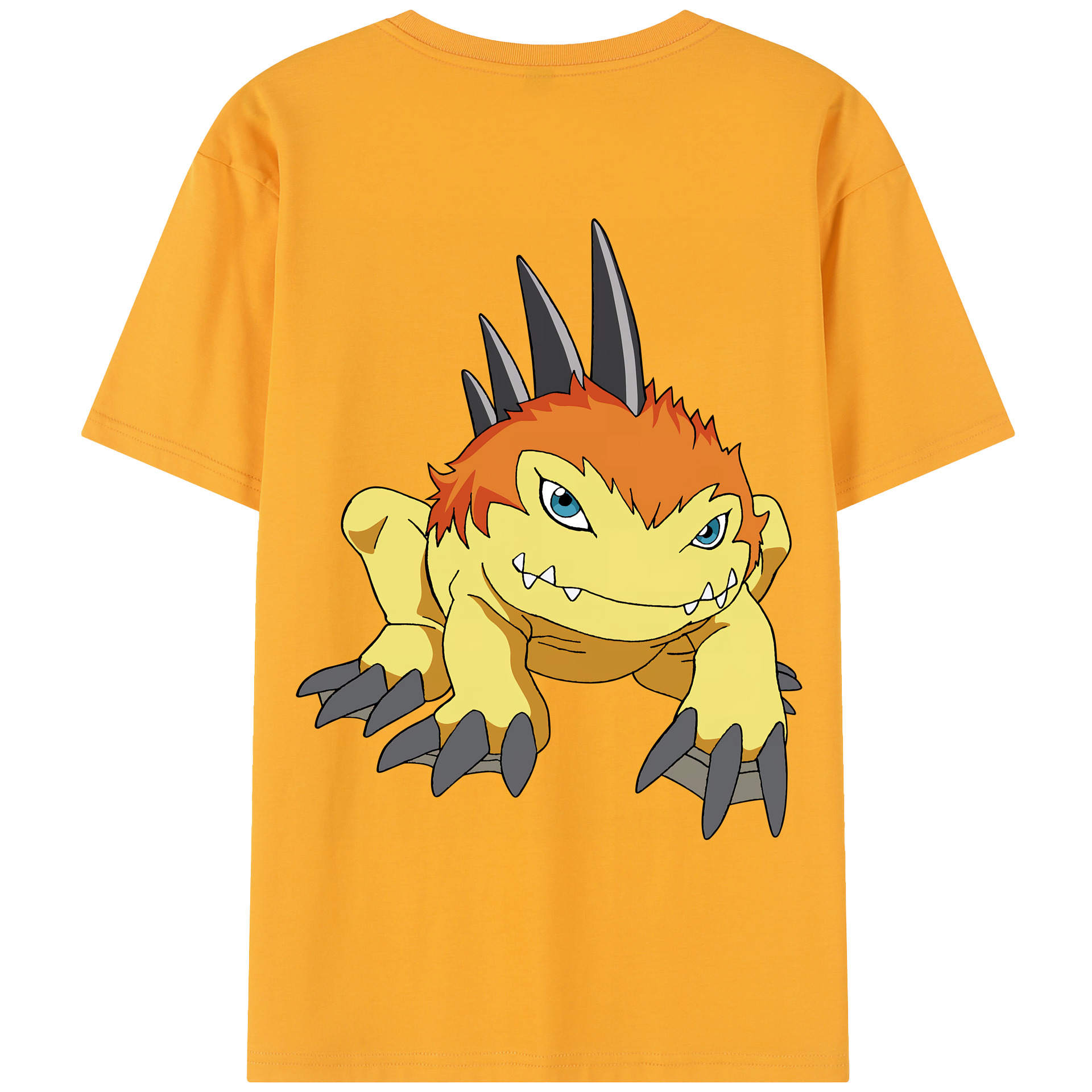 （画像用） Digimon デジタルモンスター/デジモン レディース半袖Tシャツ(バックプリント)
