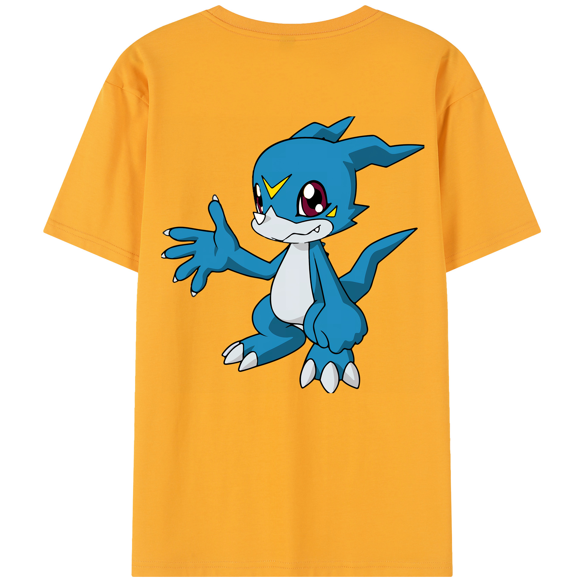 （画像用） Digimon デジタルモンスター/デジモン レディース半袖Tシャツ(バックプリント)