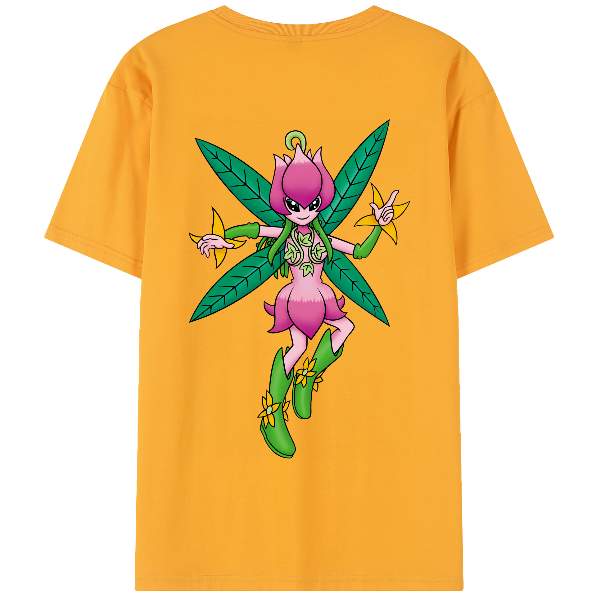 （画像用） Digimon デジタルモンスター/デジモン レディース半袖Tシャツ(バックプリント)