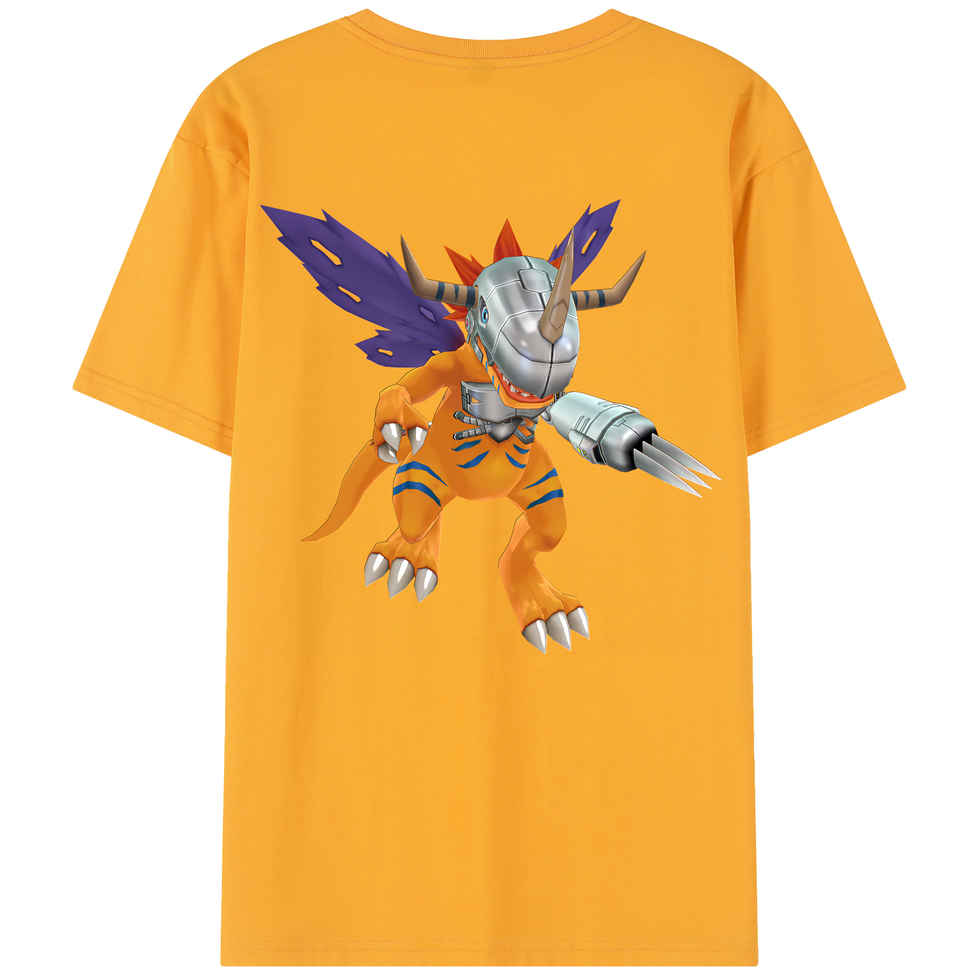 （画像用） Digimon デジタルモンスター/デジモン レディース半袖Tシャツ(バックプリント)