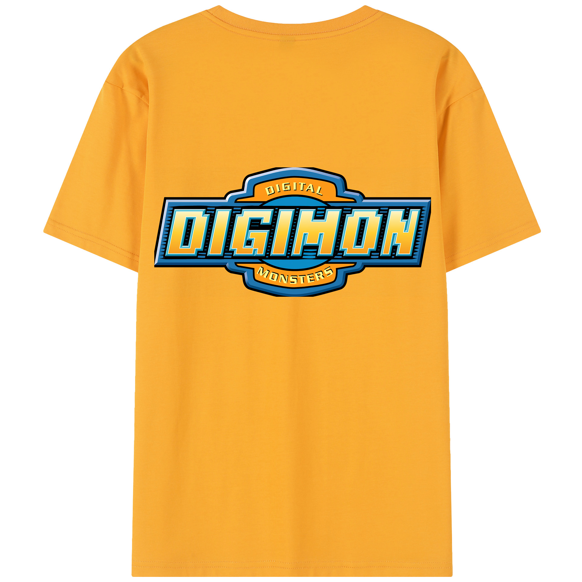 （画像用） Digimon デジタルモンスター/デジモン レディース半袖Tシャツ(バックプリント)