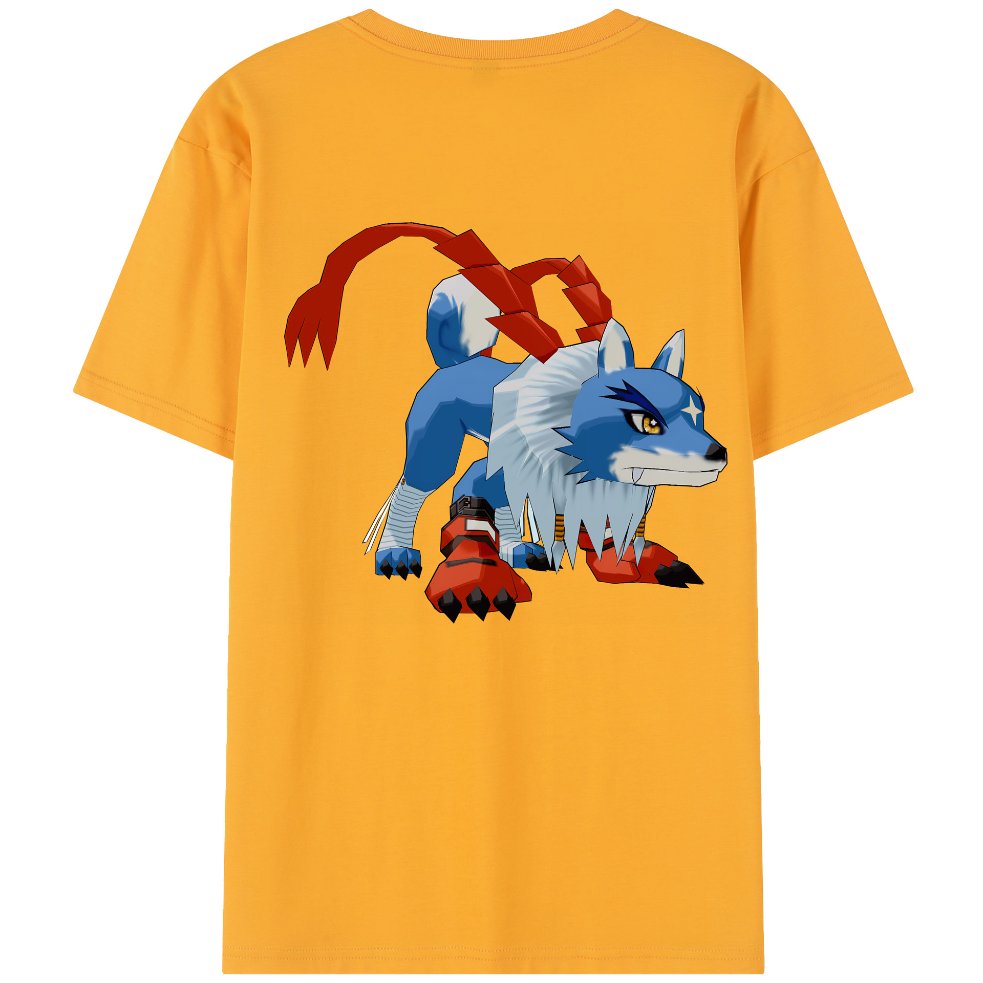 （画像用） Digimon デジタルモンスター/デジモン レディース半袖Tシャツ(バックプリント)