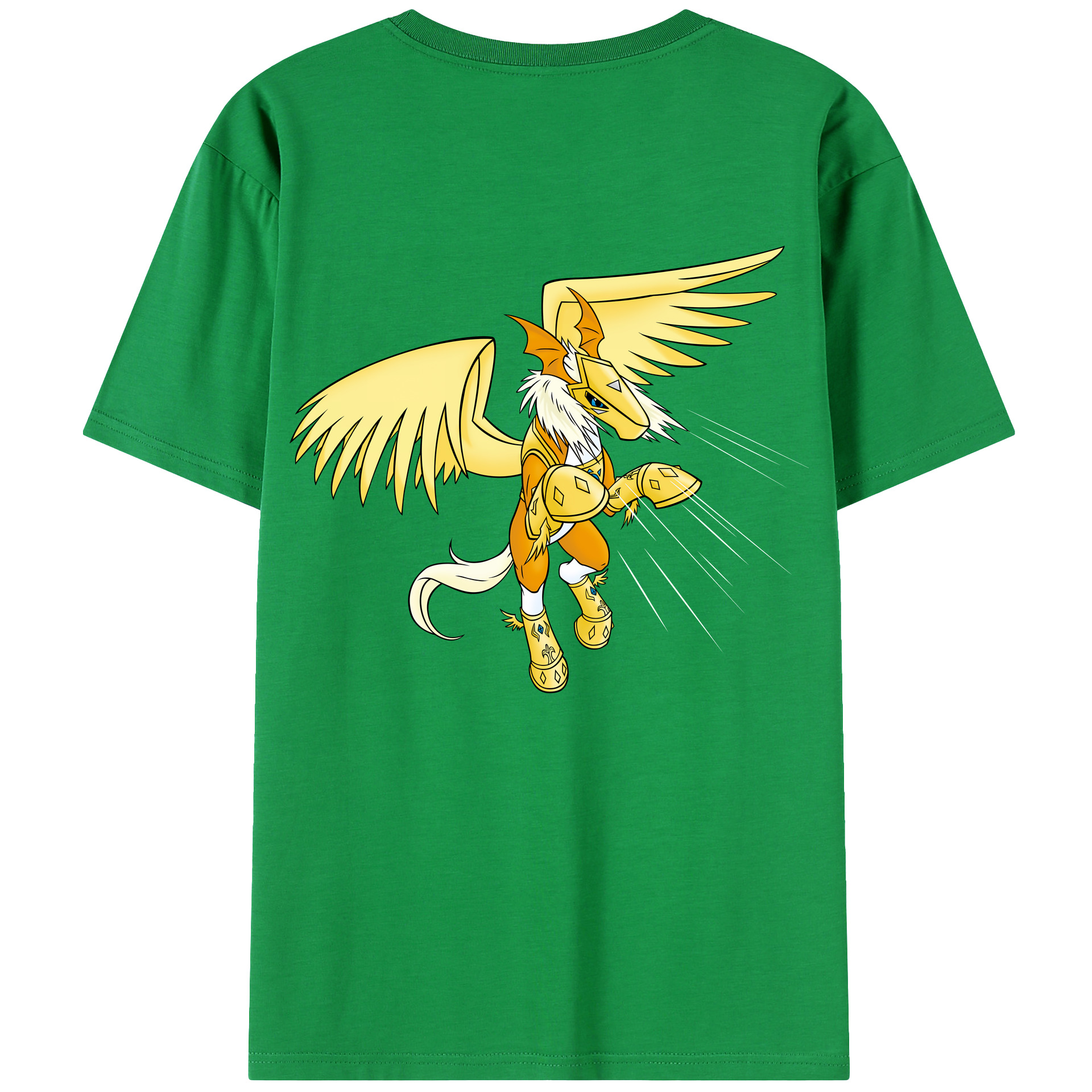 （画像用） Digimon デジタルモンスター/デジモン レディース半袖Tシャツ(バックプリント)