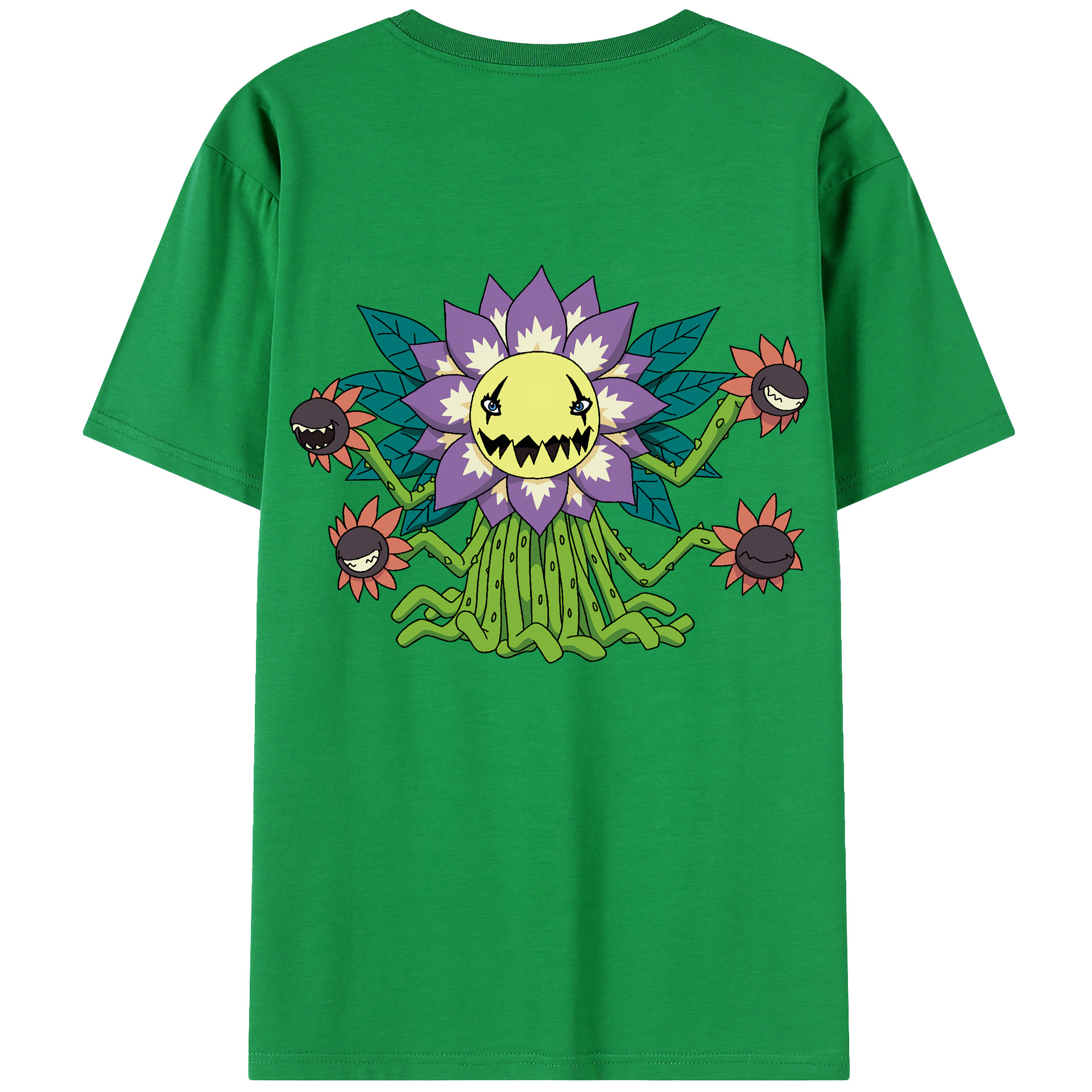 （画像用） Digimon デジタルモンスター/デジモン レディース半袖Tシャツ(バックプリント)