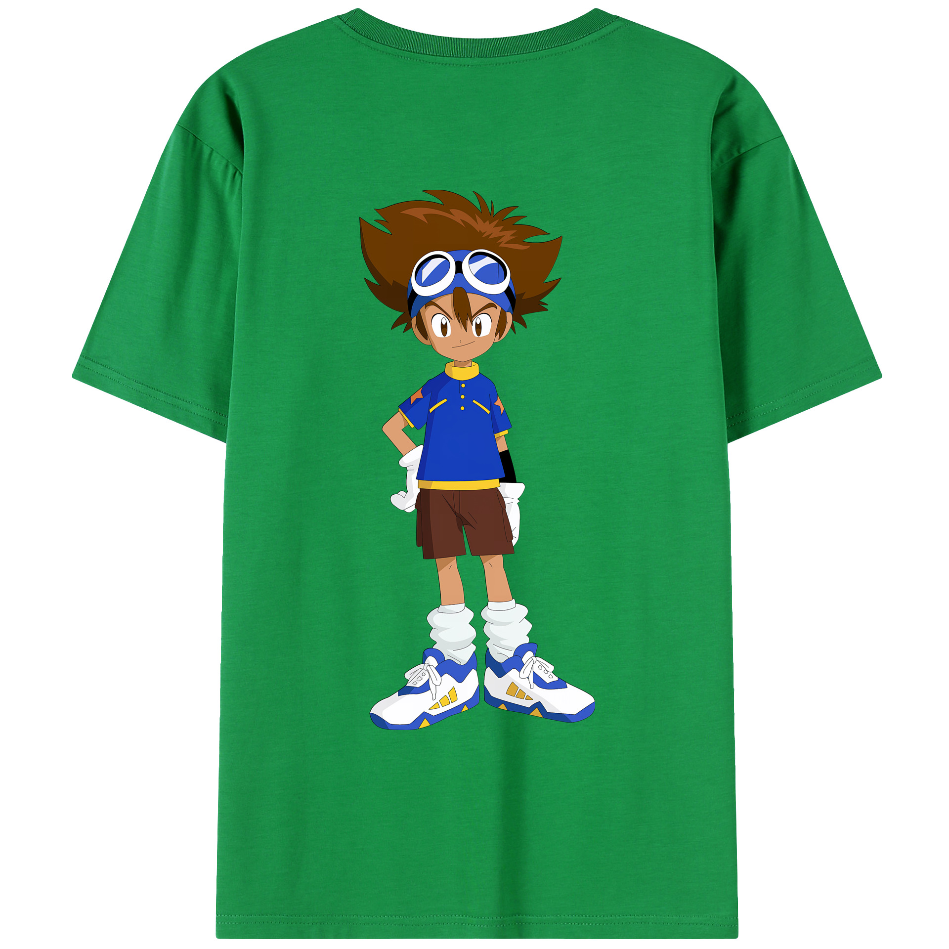 （画像用） Digimon デジタルモンスター/デジモン レディース半袖Tシャツ(バックプリント)