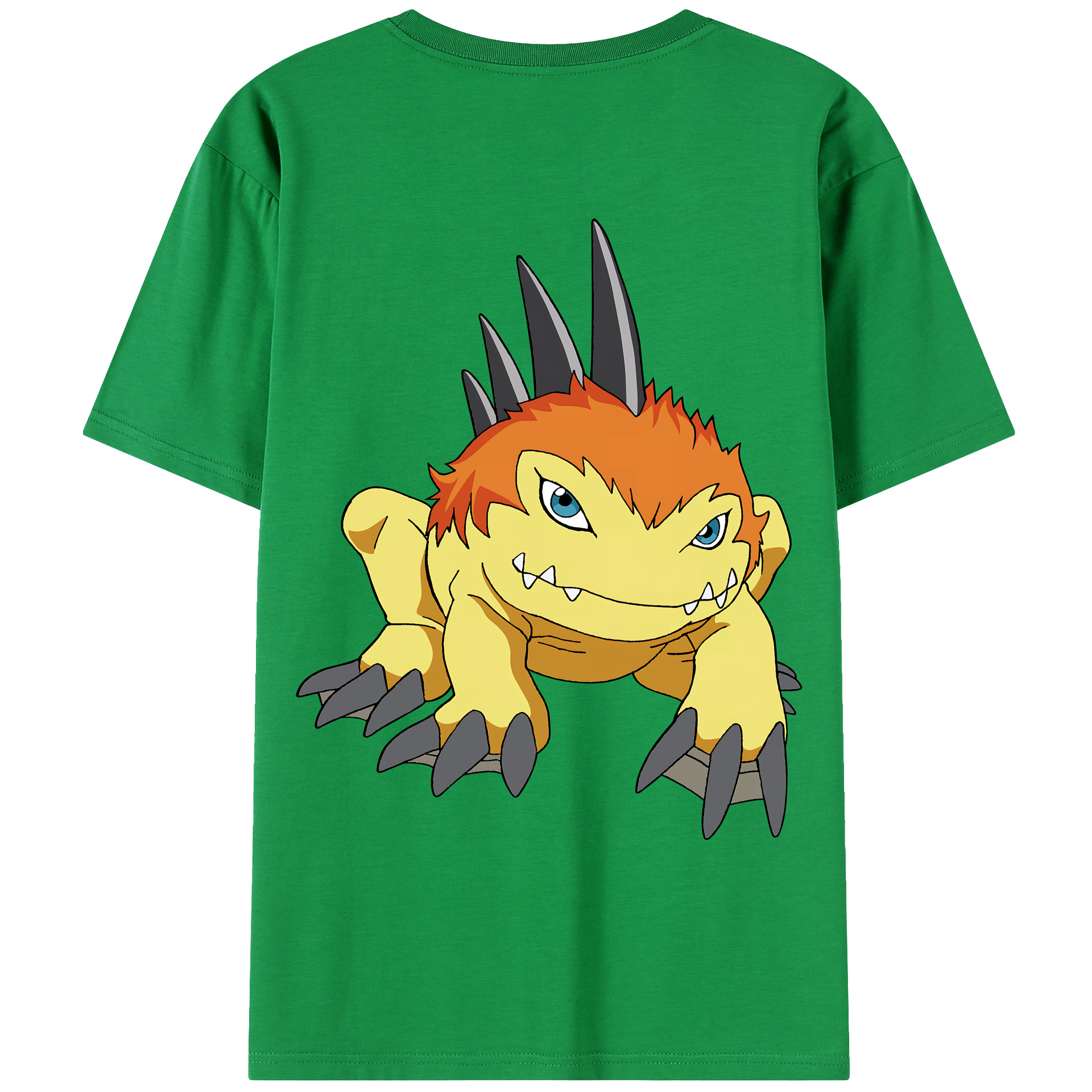 （画像用） Digimon デジタルモンスター/デジモン レディース半袖Tシャツ(バックプリント)