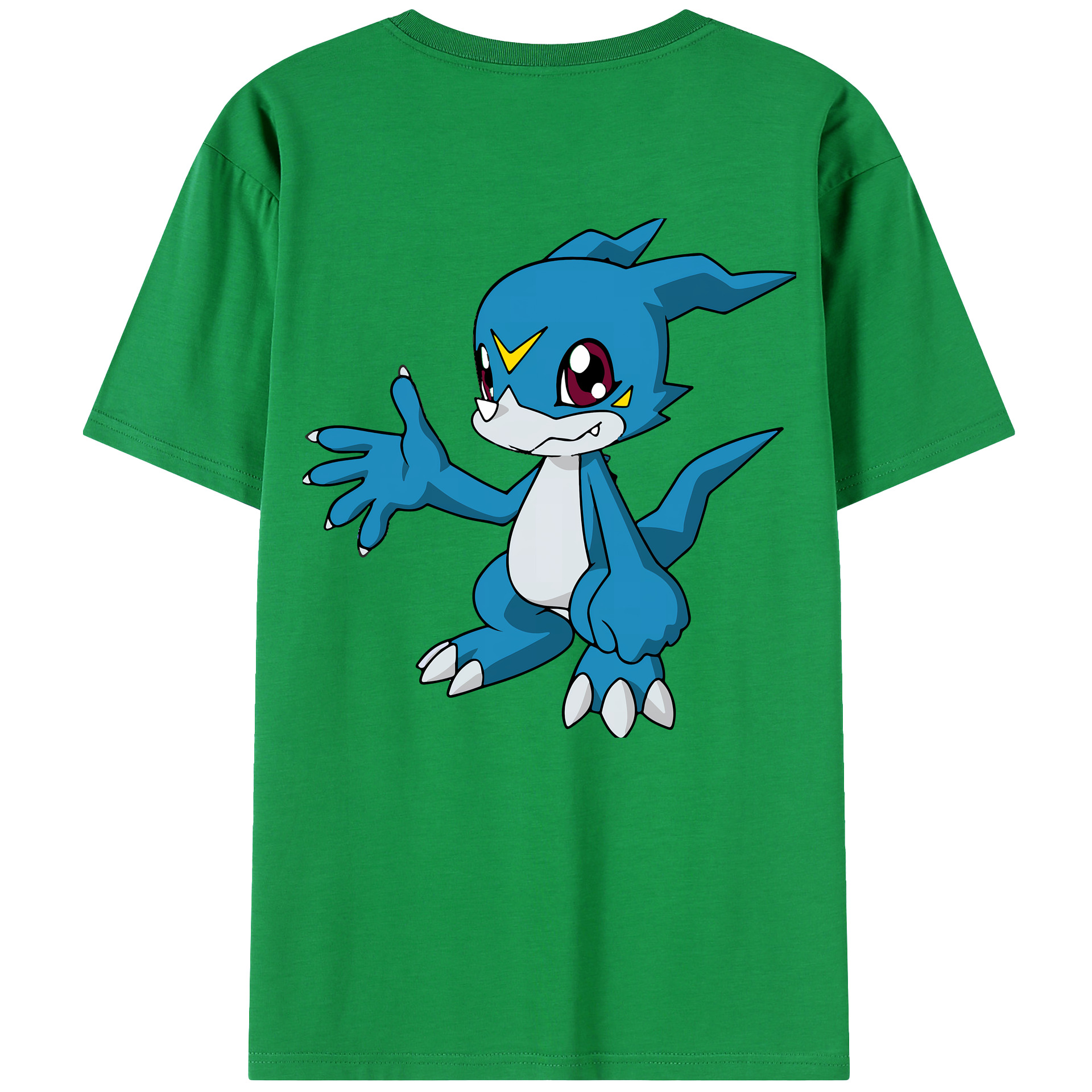 （画像用） Digimon デジタルモンスター/デジモン レディース半袖Tシャツ(バックプリント)