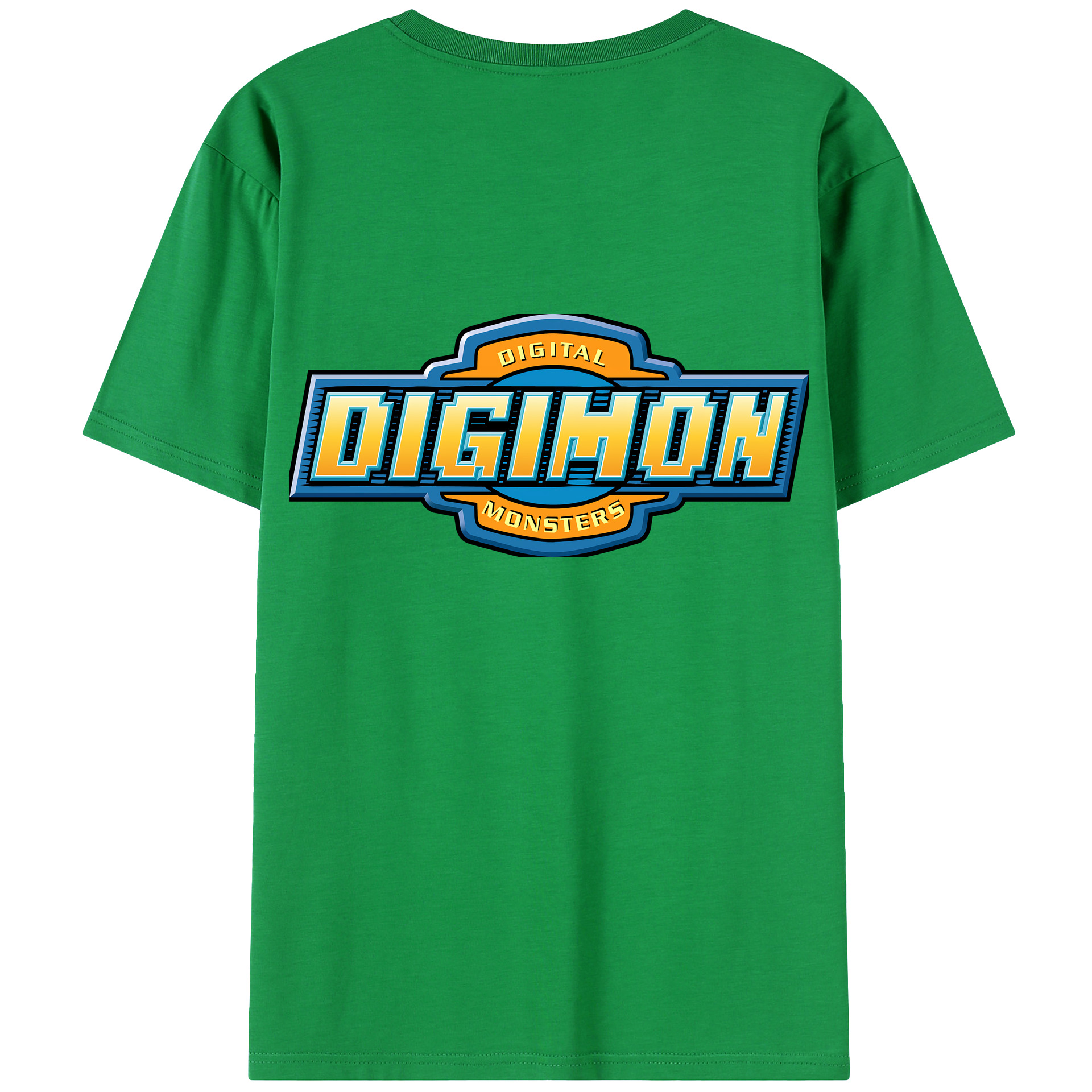 （画像用） Digimon デジタルモンスター/デジモン レディース半袖Tシャツ(バックプリント)