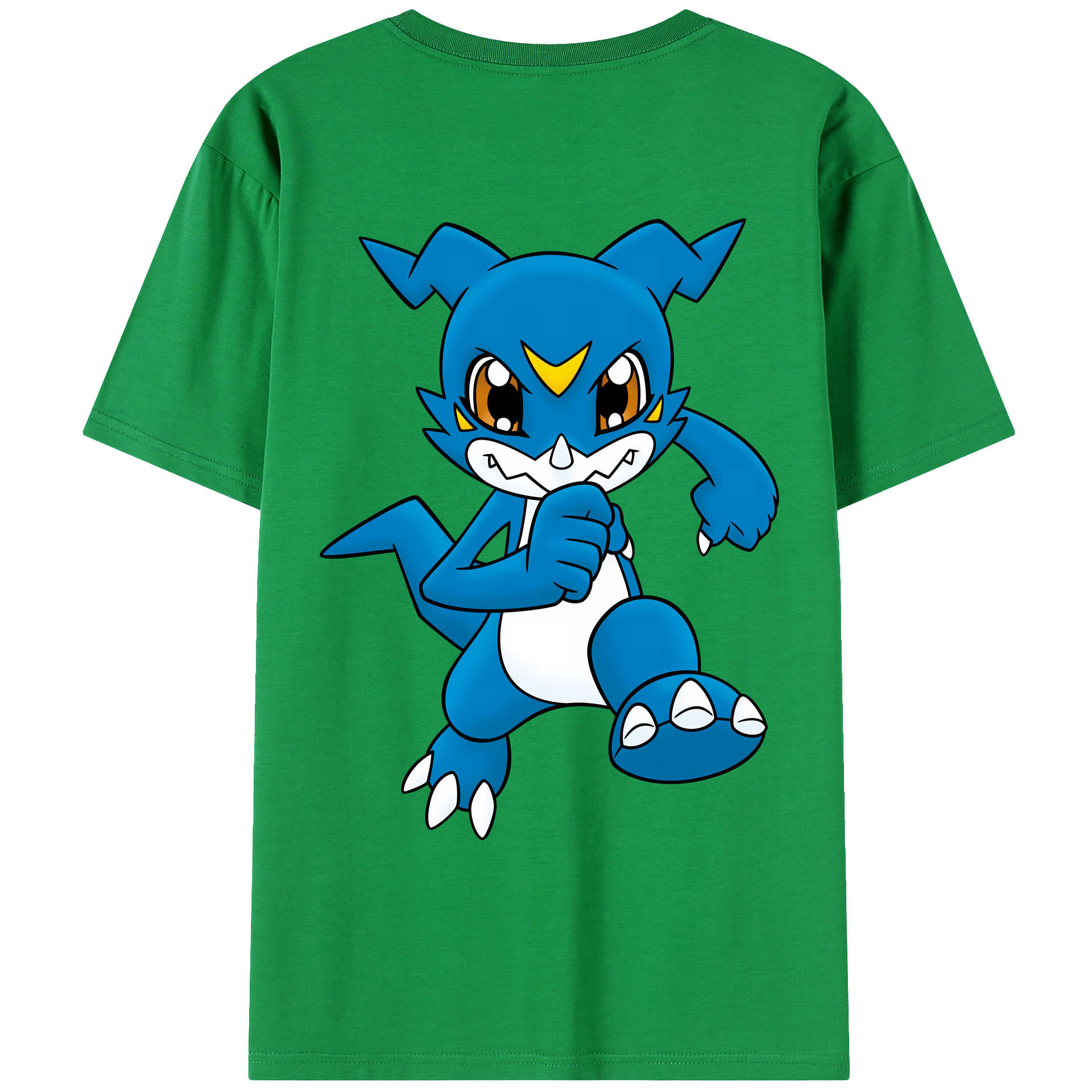 （画像用） Digimon デジタルモンスター/デジモン レディース半袖Tシャツ(バックプリント)
