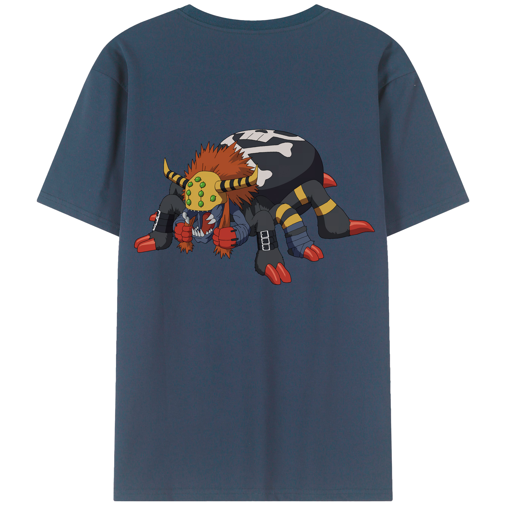 （画像用） Digimon デジタルモンスター/デジモン レディース半袖Tシャツ(バックプリント)