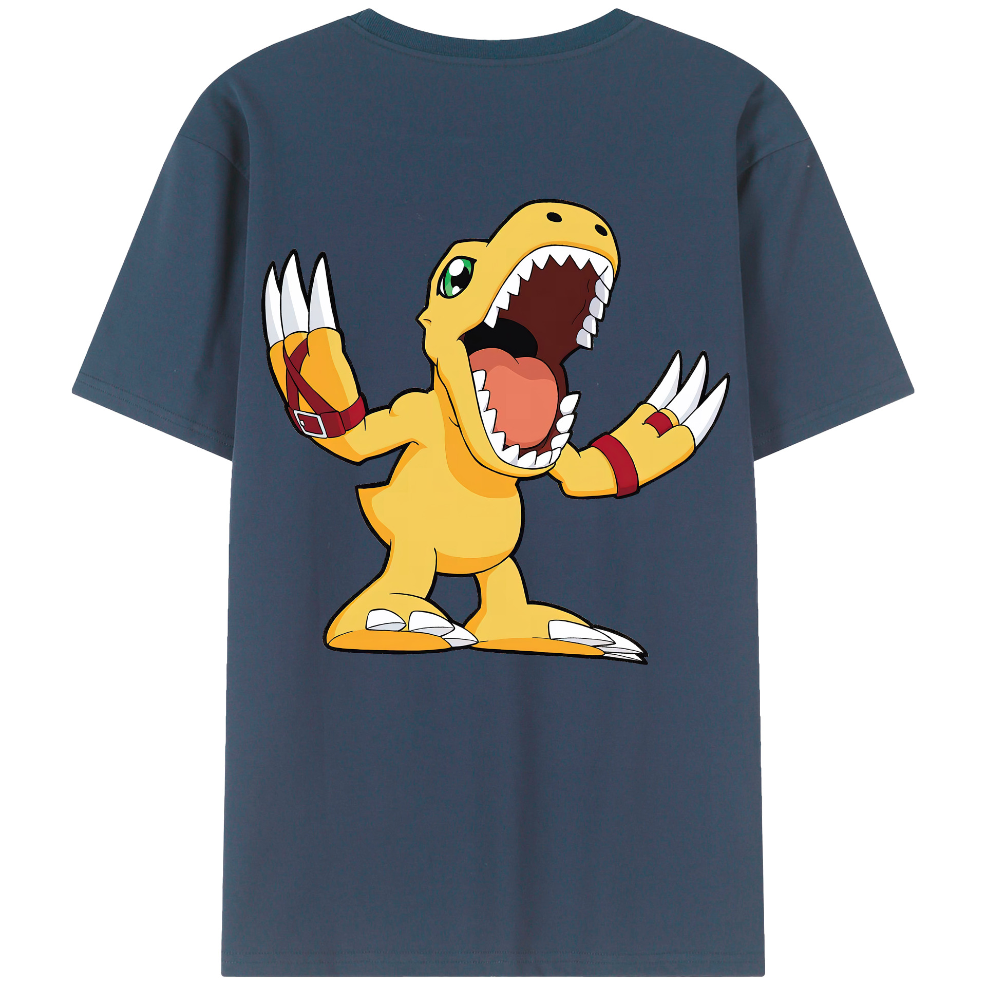 （画像用） Digimon デジタルモンスター/デジモン レディース半袖Tシャツ(バックプリント)