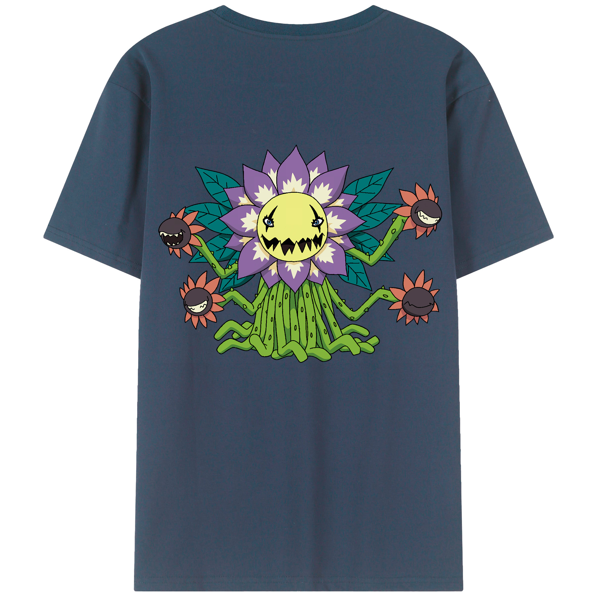 （画像用） Digimon デジタルモンスター/デジモン レディース半袖Tシャツ(バックプリント)