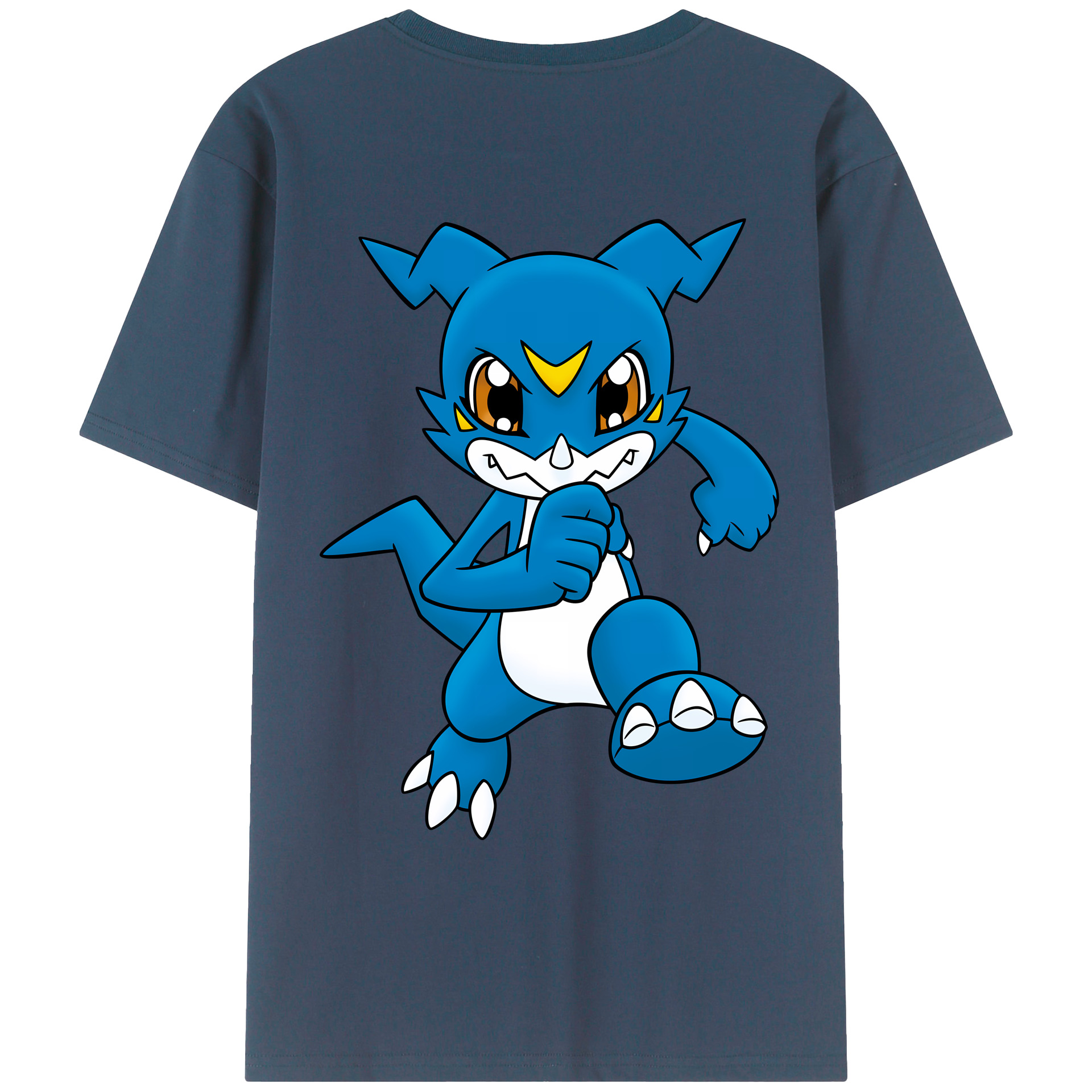 （画像用） Digimon デジタルモンスター/デジモン レディース半袖Tシャツ(バックプリント)