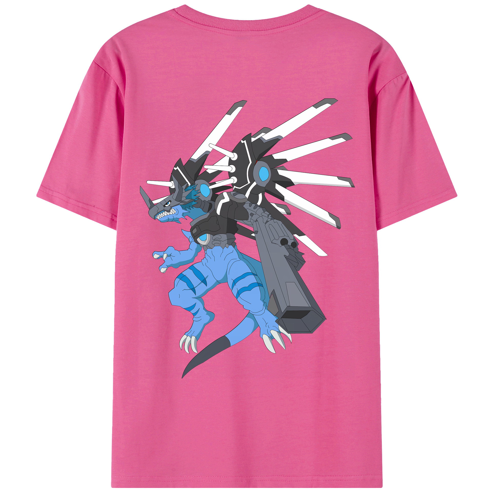 （画像用） Digimon デジタルモンスター/デジモン レディース半袖Tシャツ(バックプリント)