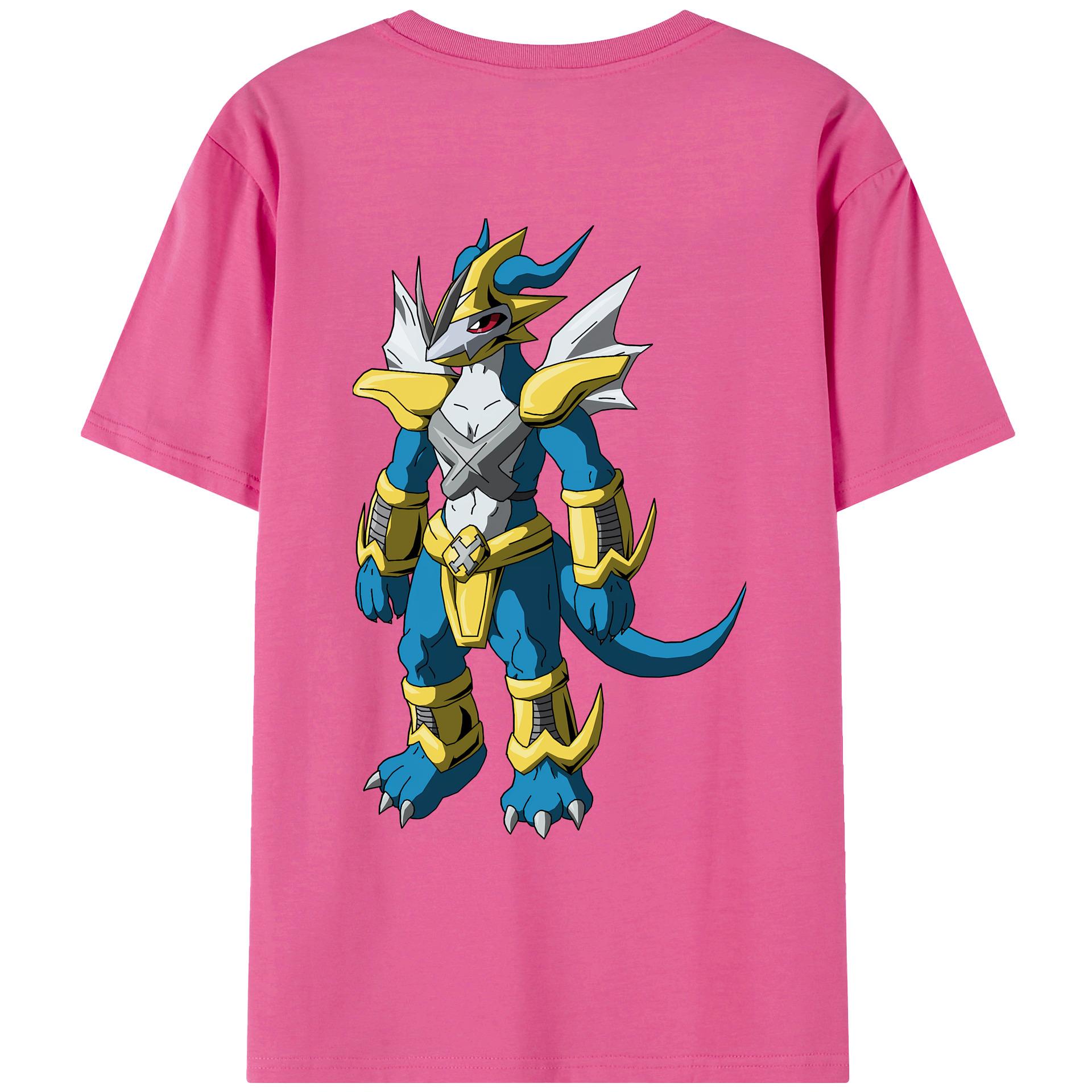 （画像用） Digimon デジタルモンスター/デジモン レディース半袖Tシャツ(バックプリント)