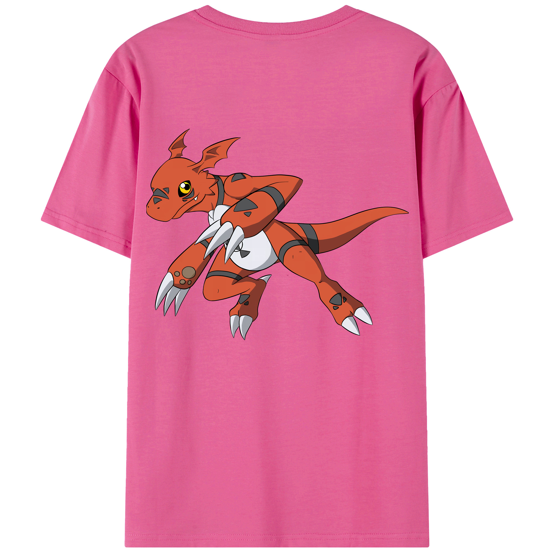 （画像用） Digimon デジタルモンスター/デジモン レディース半袖Tシャツ(バックプリント)