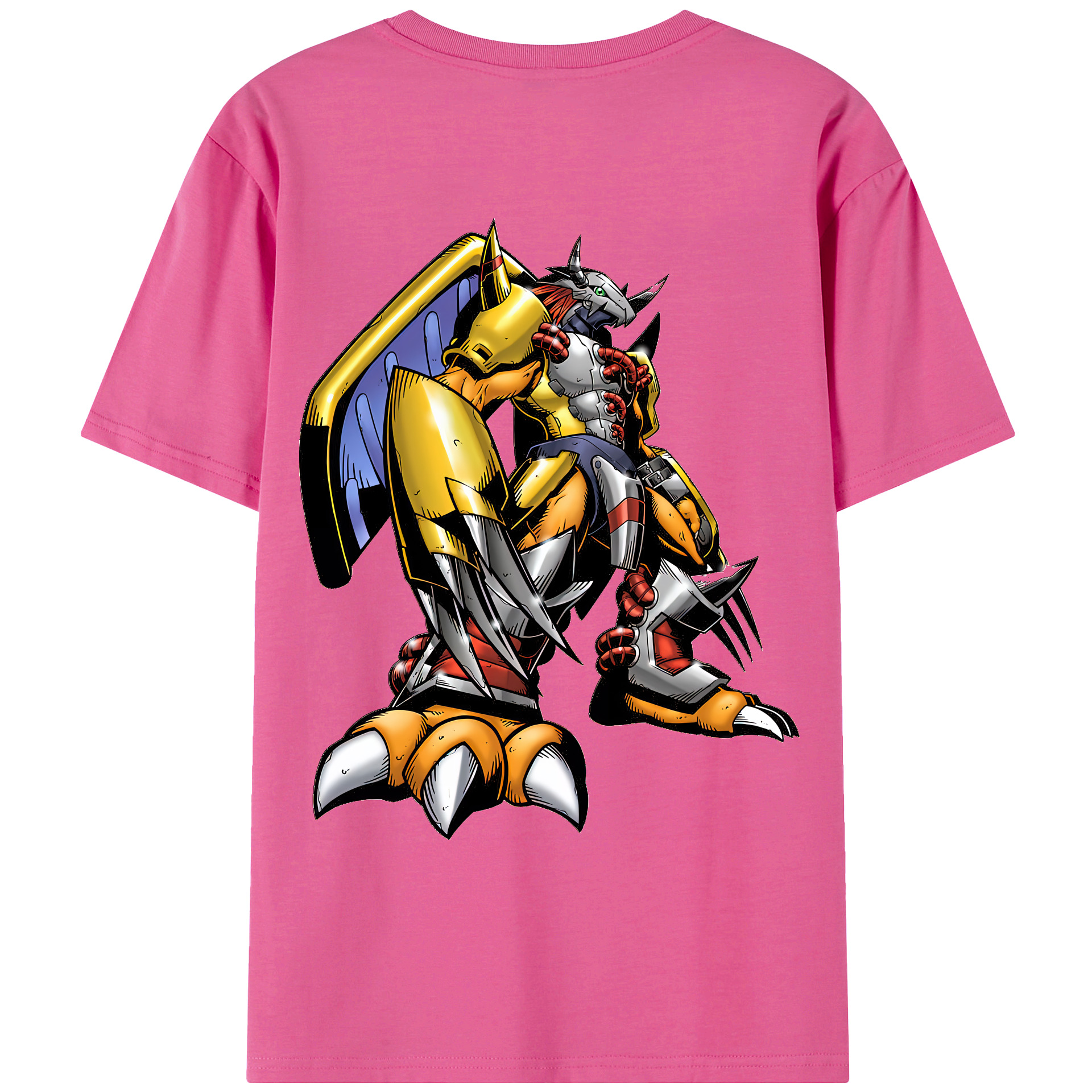 （画像用） Digimon デジタルモンスター/デジモン レディース半袖Tシャツ(バックプリント)