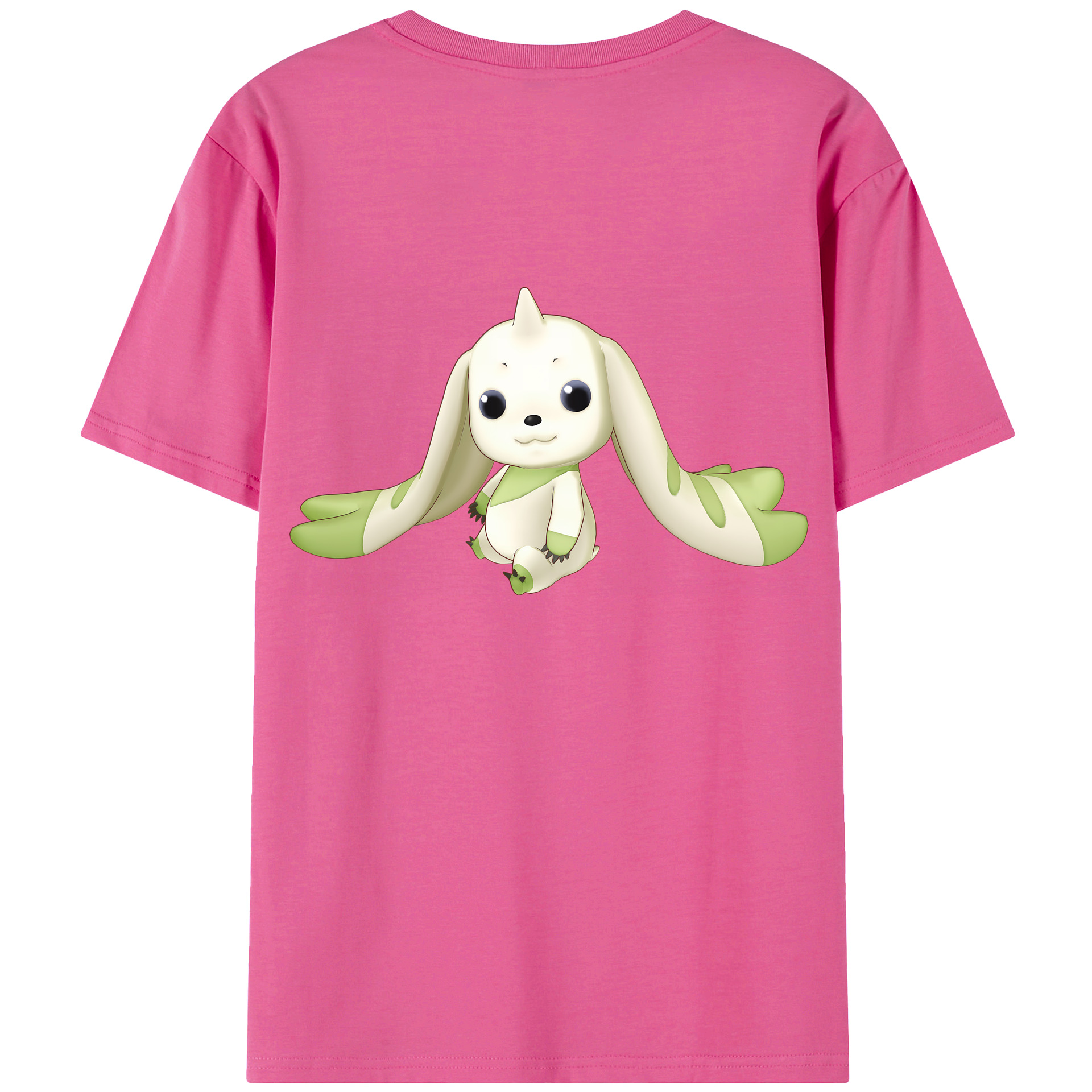 （画像用） Digimon デジタルモンスター/デジモン レディース半袖Tシャツ(バックプリント)
