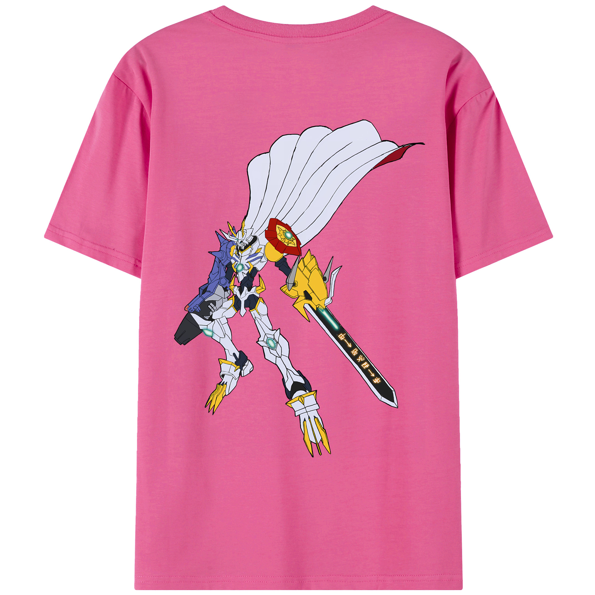 （画像用） Digimon デジタルモンスター/デジモン レディース半袖Tシャツ(バックプリント)