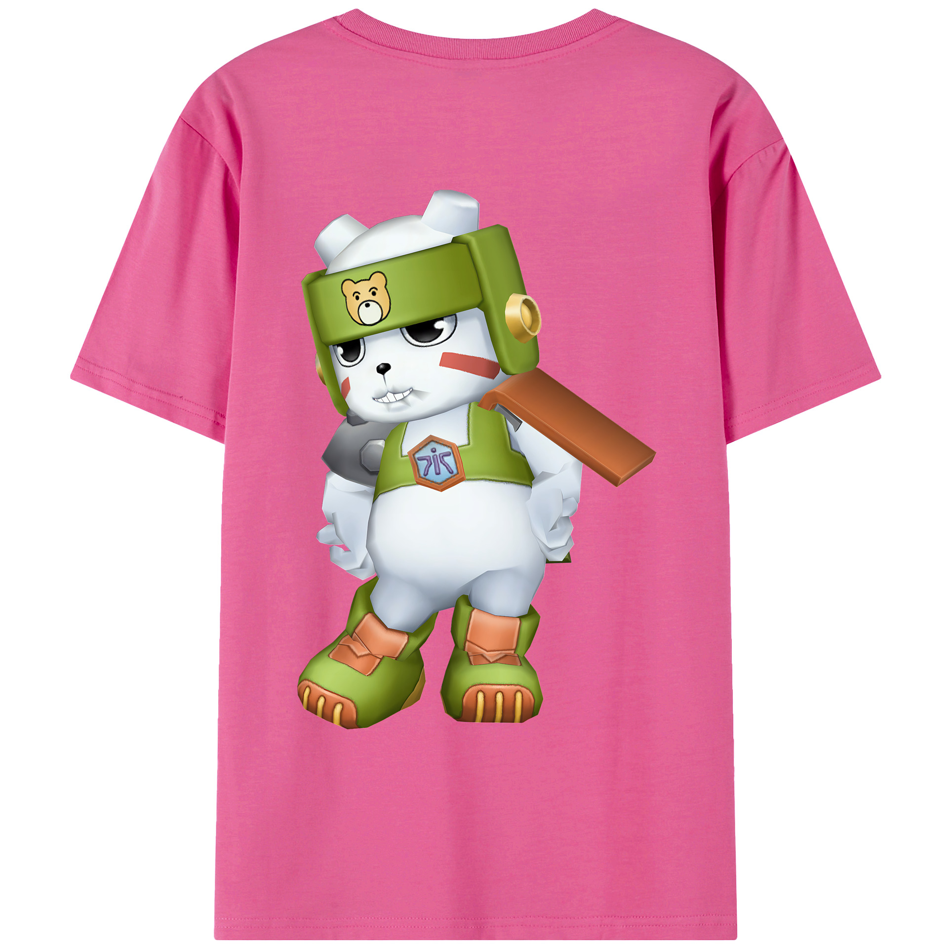 （画像用） Digimon デジタルモンスター/デジモン レディース半袖Tシャツ(バックプリント)