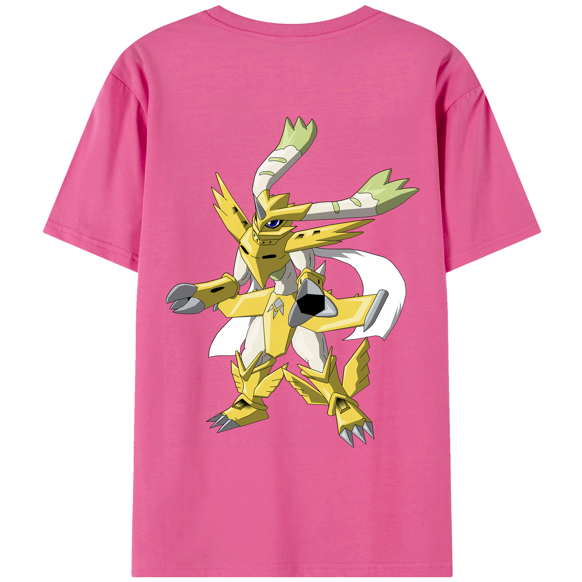 （画像用） Digimon デジタルモンスター/デジモン レディース半袖Tシャツ(バックプリント)