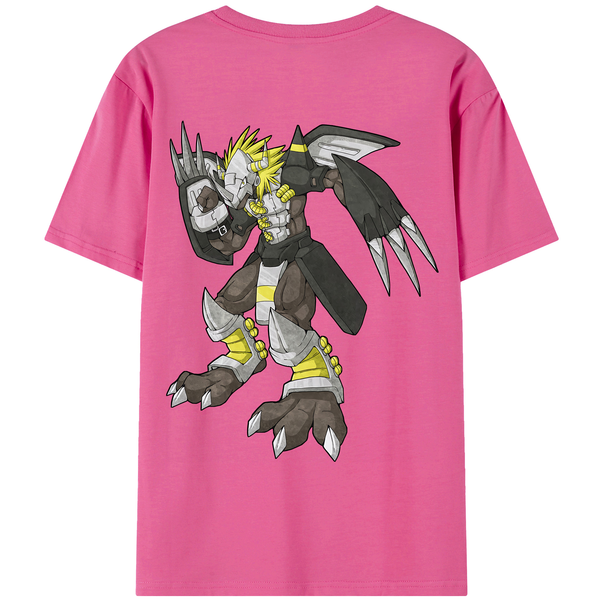 （画像用） Digimon デジタルモンスター/デジモン レディース半袖Tシャツ(バックプリント)